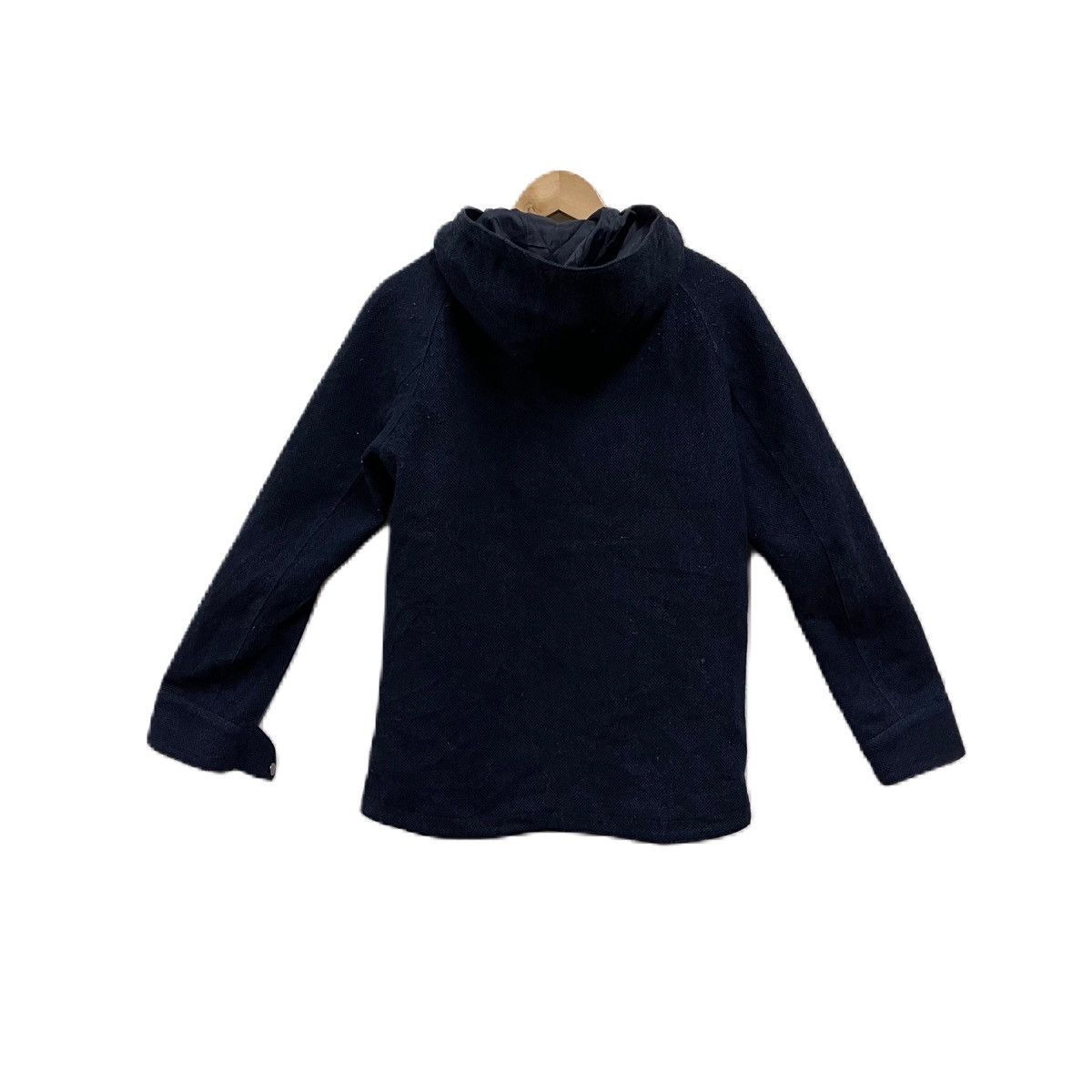 Japanese Brand Ships Jet Blue Diaplex Wool Hoodie Jacket Size US S / EU 44-46 / 1 - 2 Thumbnail