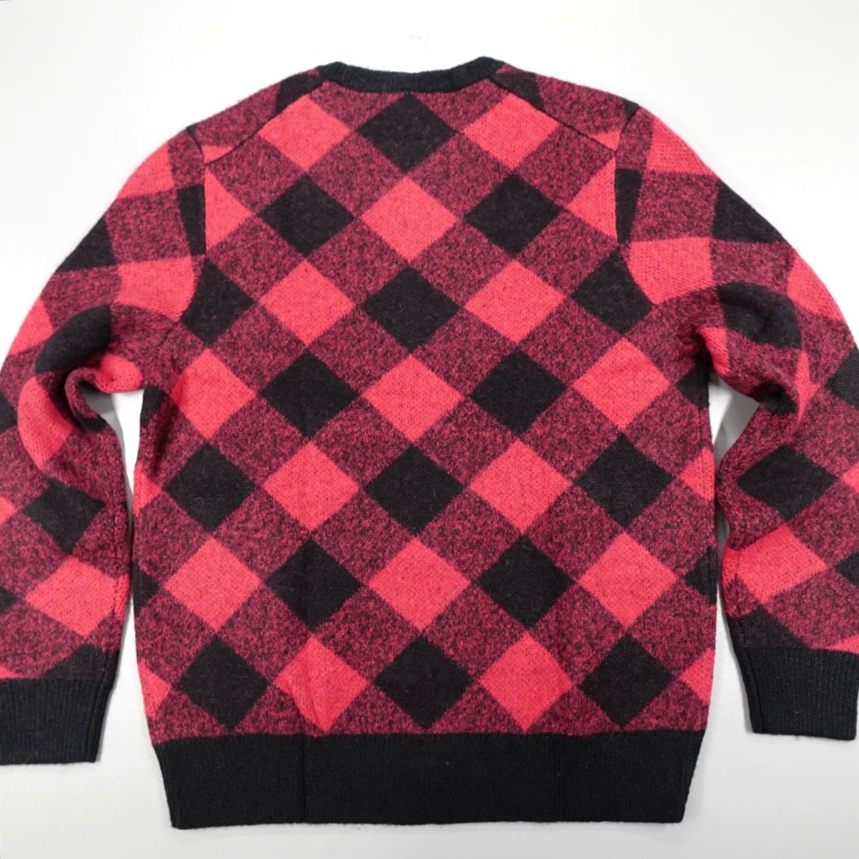 Brooks Brothers Brooks Brothers Buffalo Plaid Alpaca Wool Sweater Italian Yarn Men's Size L Multicolor Plaid Knit Crew Neck Long Sleeve Pullover Winter Fall Spring Size US L / EU 52-54 / 3 - 7 Thumbnail