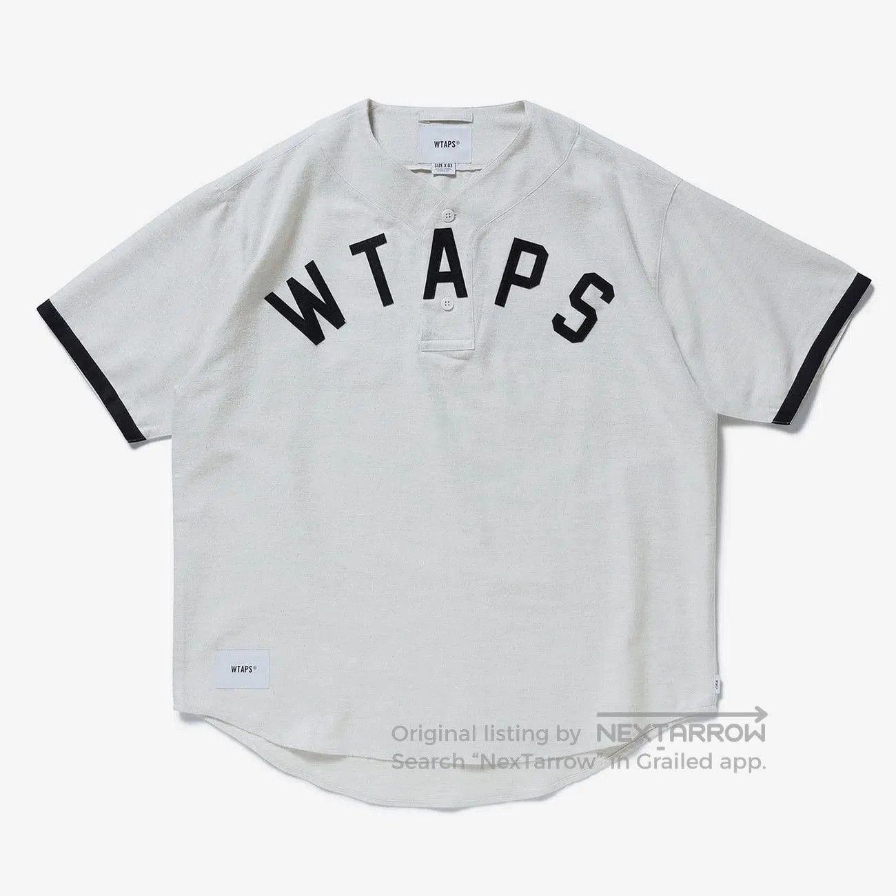 Wtaps WTAPS League Short Sleeve Cotton Flannel Shirt. Size US XL / EU 56 / 4 - 1 Thumbnail