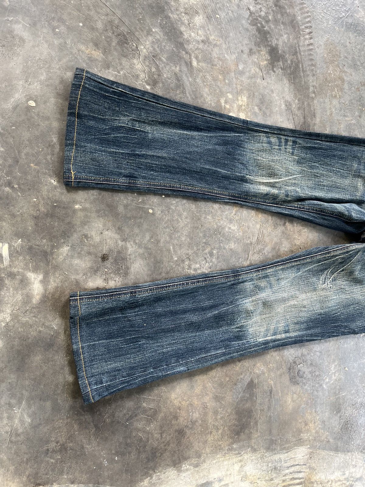 Japanese Brand × Tornado Mart × Vintage Flare Tornado Mart Inspired Denim Size US 30 / EU 46 - 6 Thumbnail