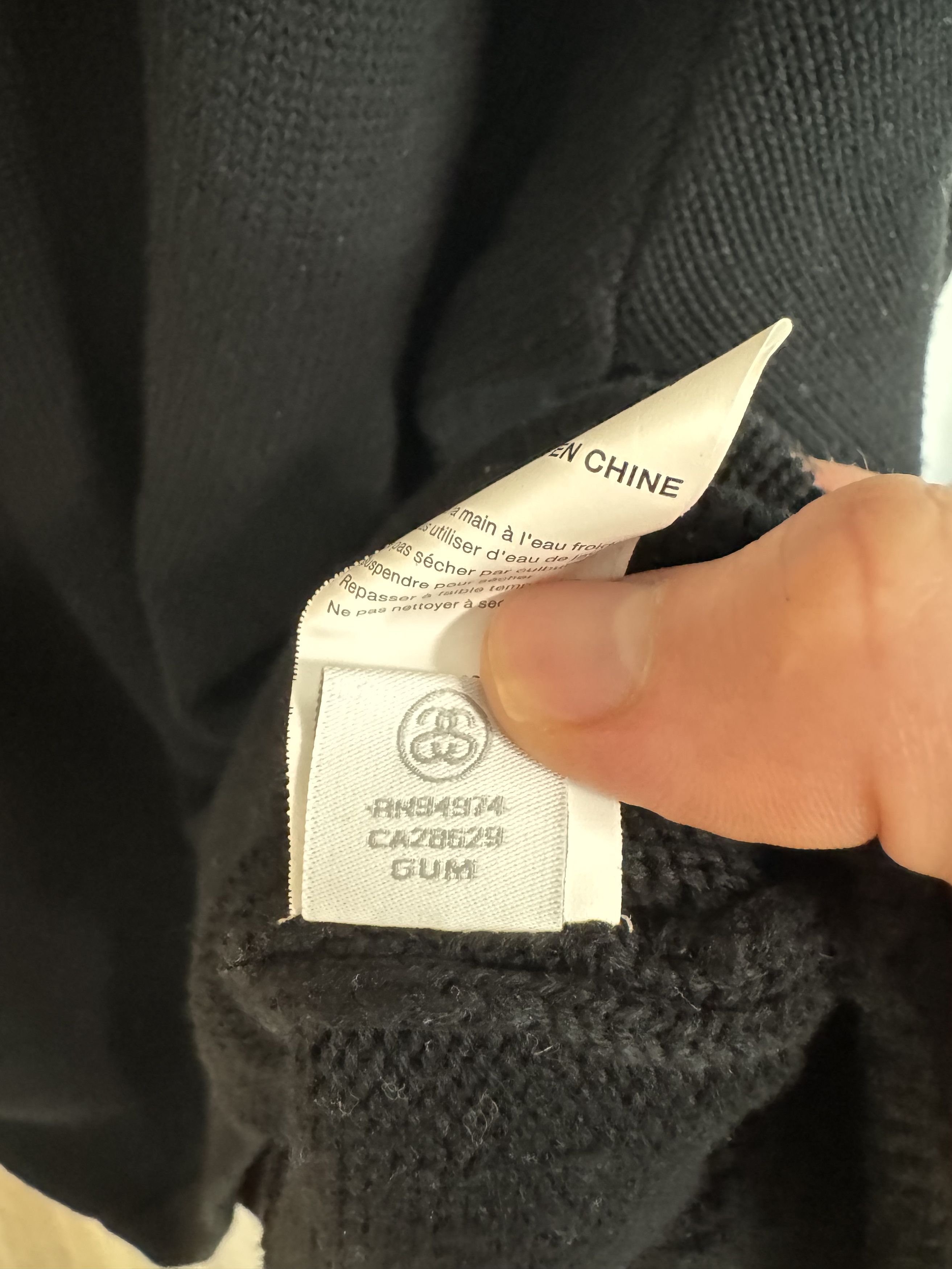 Stussy Stussy Orchid Sweater 'Black' | Rare Size US XL / EU 56 / 4 - 8 Thumbnail