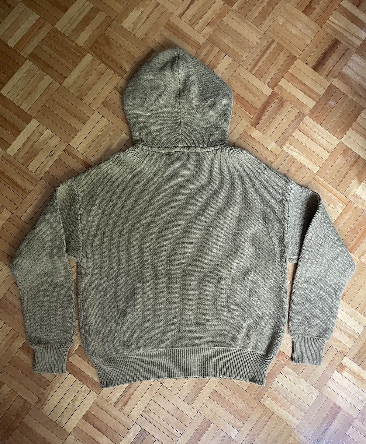 Fear of God Fear of God ESSENTIALS Knit Hoodie - Wheat/Tan - Size XS Size XS / US 0-2 / IT 36-38 - 2 Thumbnail