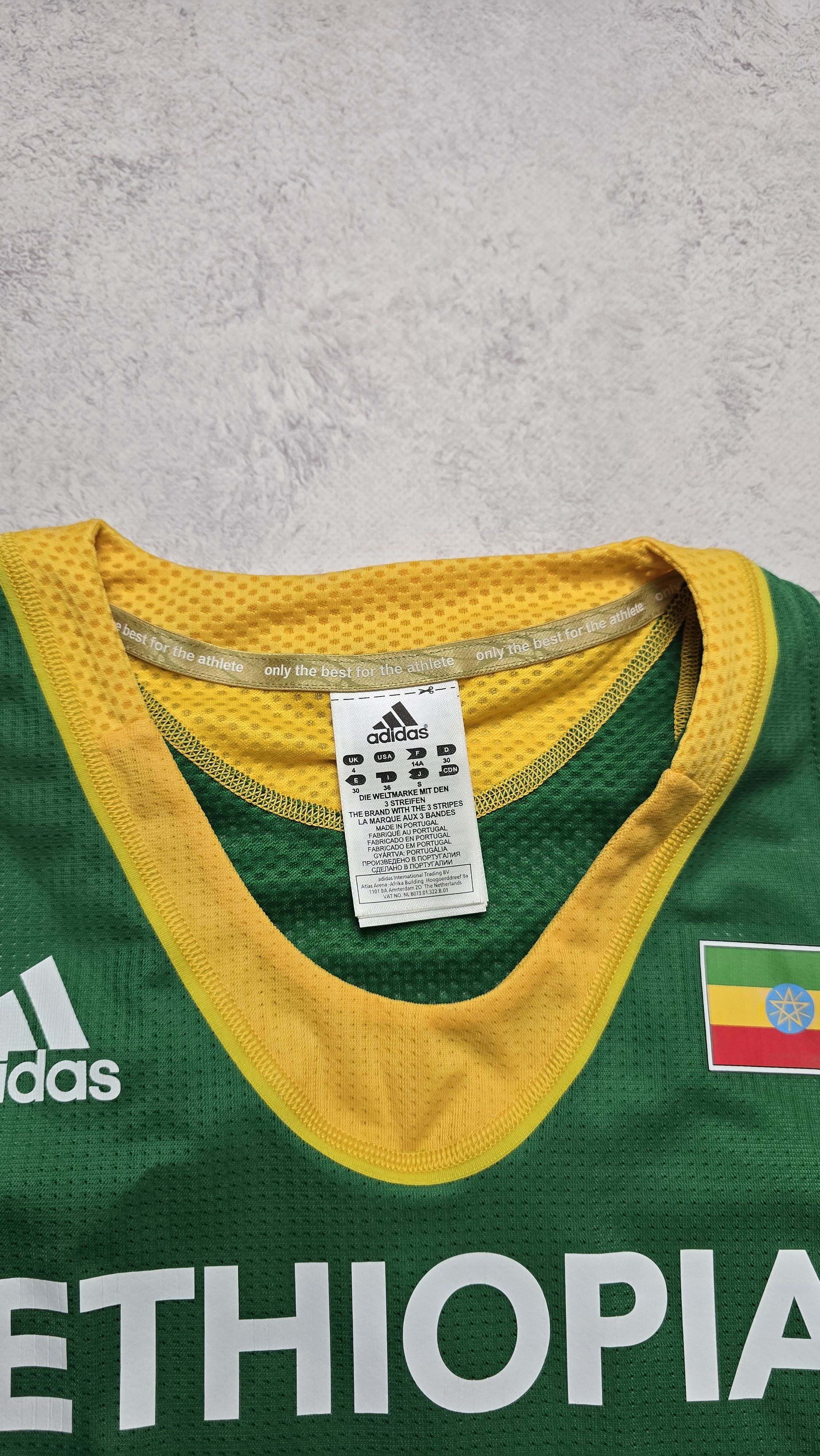 Adidas Adidas Ethiopia Pro Elite 2013 Distance Singlet Size S / US 4 / IT 40 - 8 Thumbnail