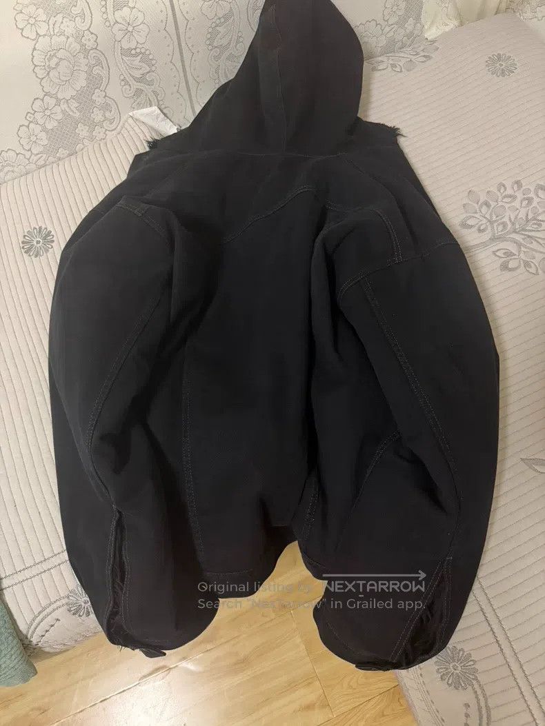 Balenciaga Balenciaga Denim fur jacket Size US M / EU 48-50 / 2 - 2 Thumbnail