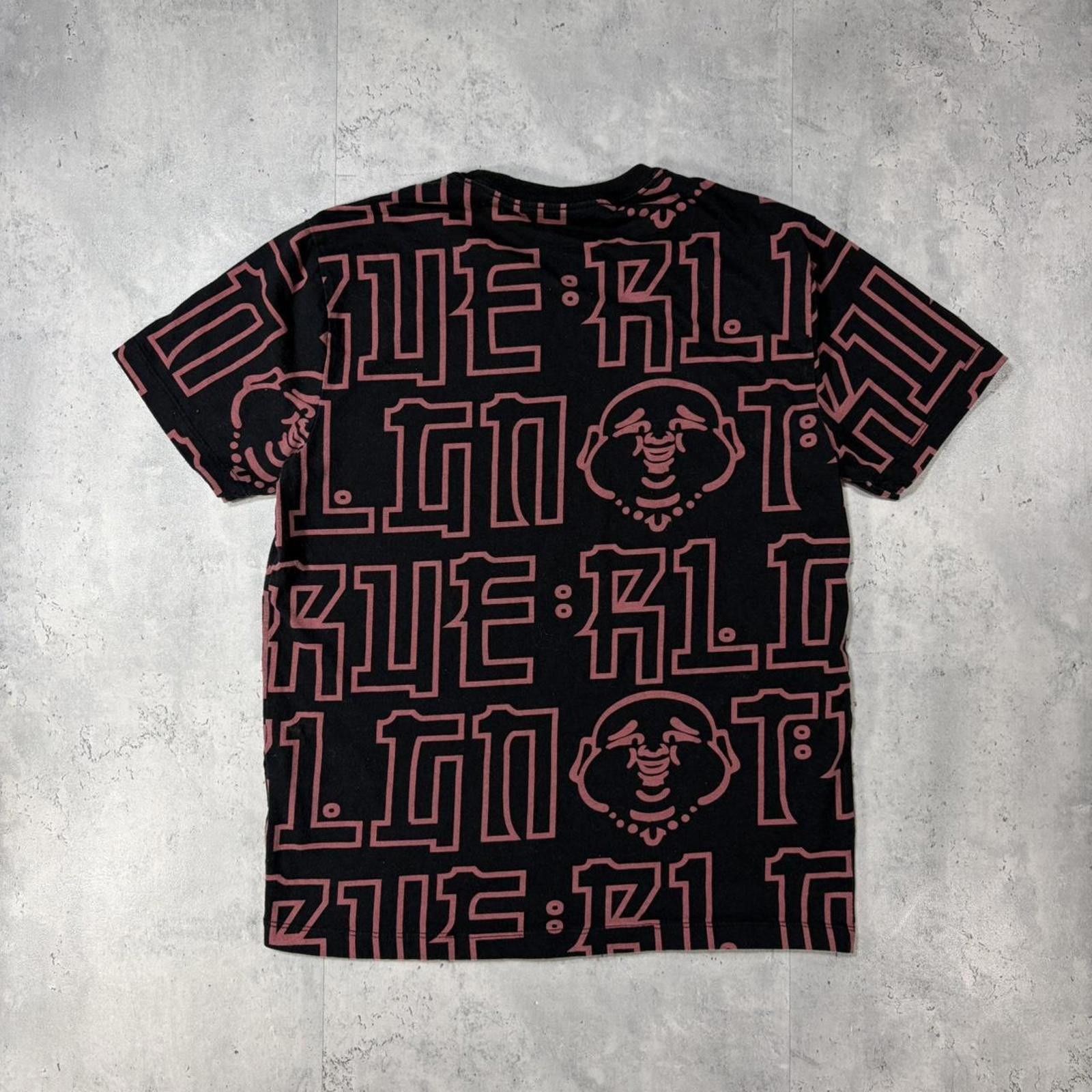 True Religion Y2K Black True Religion AOP Buddha Skater T-Shirt Size US M / EU 48-50 / 2 - 7 Thumbnail