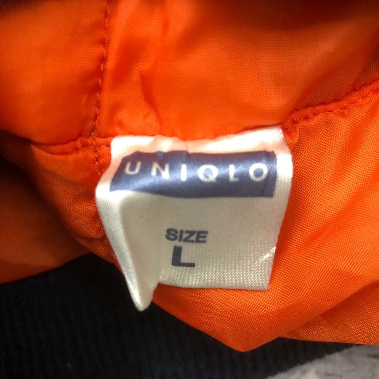Japanese Brand × Vintage 84. JAPAN VTG UNIQLO FLIGHT MA-1 BOMBER JACKET Size US L / EU 52-54 / 3 - 6 Thumbnail
