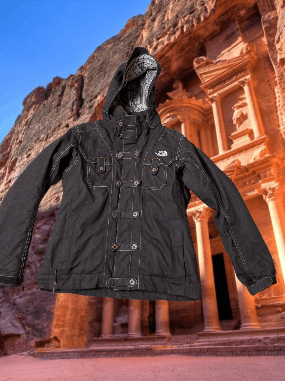 The North Face vintage Y2K The North Face black jacket Streetwear Size S / US 4 / IT 40 - 1 Thumbnail