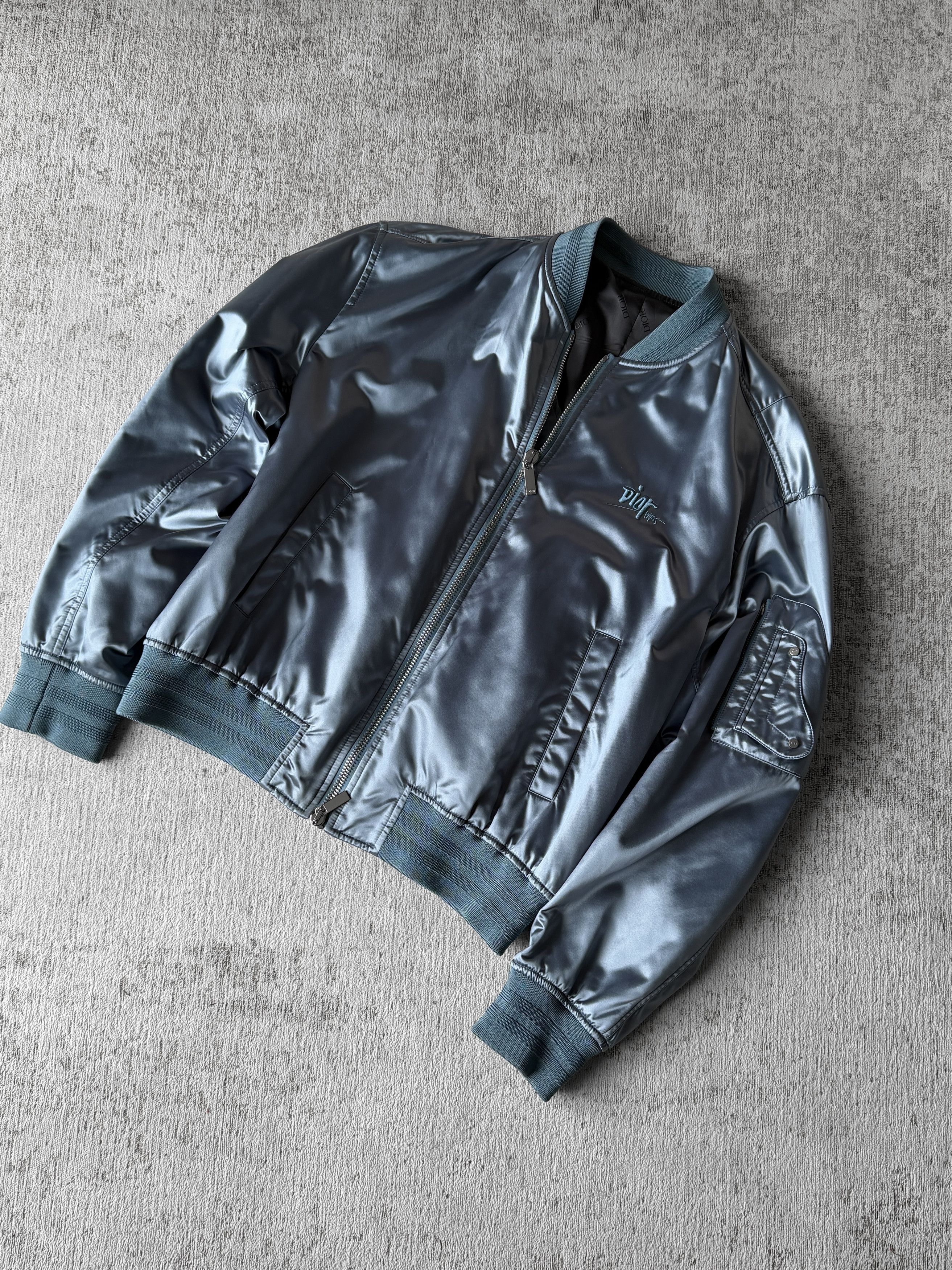 Dior Dior x Stussy Bomber Jacket Size US L / EU 52-54 / 3 - 2 Thumbnail