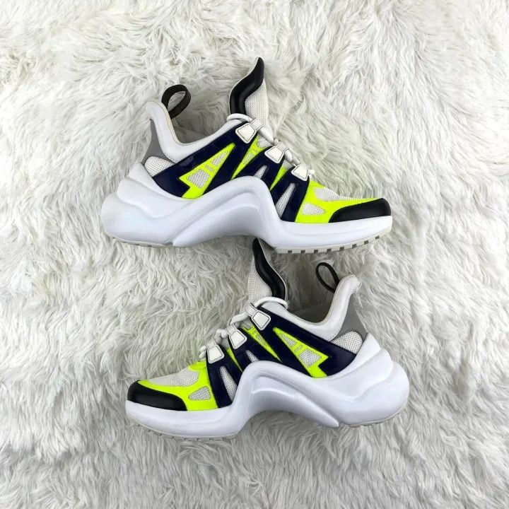 Louis Vuitton Louis Vuitton Comfortable Low-Top Sneakers -2508 Size US 6.5 / EU 39-40 - 7 Thumbnail