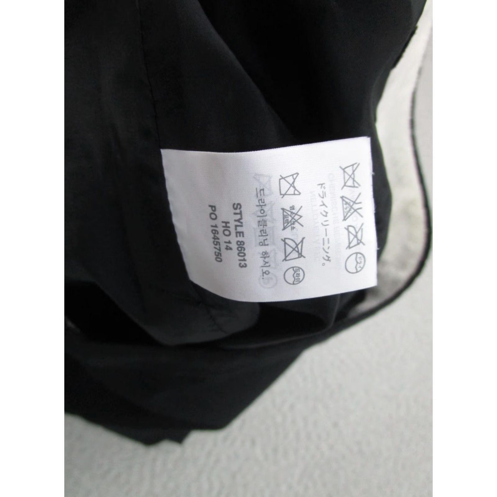J.Crew VINTAGE J. Crew Wool Pencil Skirt Womens 4 Black Formal Business Career Academia School Size 27" / US 4 / IT 40 - 7 Thumbnail