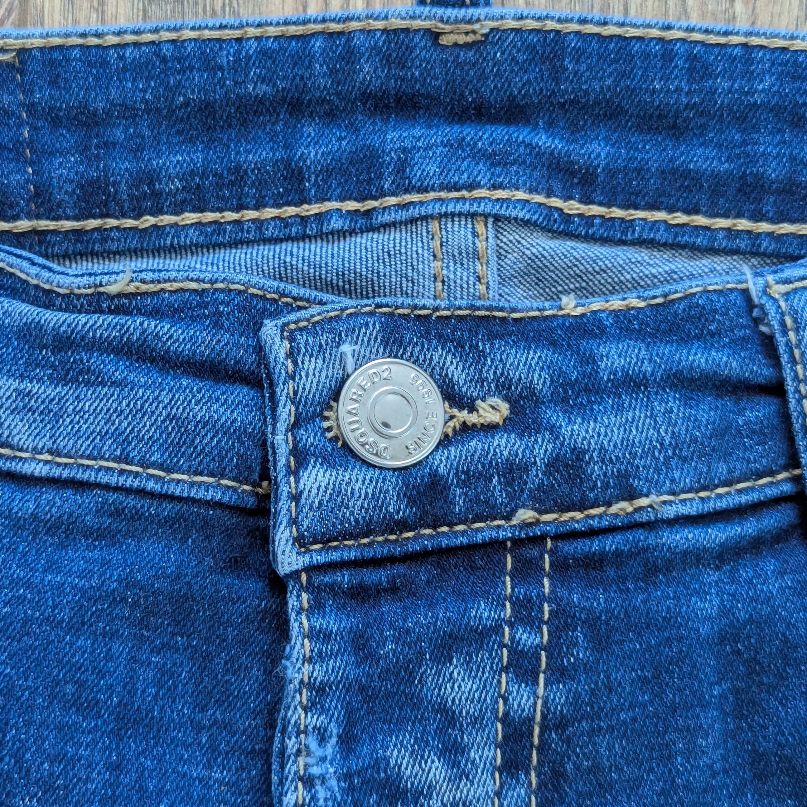 Dsquared2 DSQUARED2 Tidy Biker Jean Dean Caten Denim Pants MadeInItaly Size US 34 / EU 50 - 24 Thumbnail