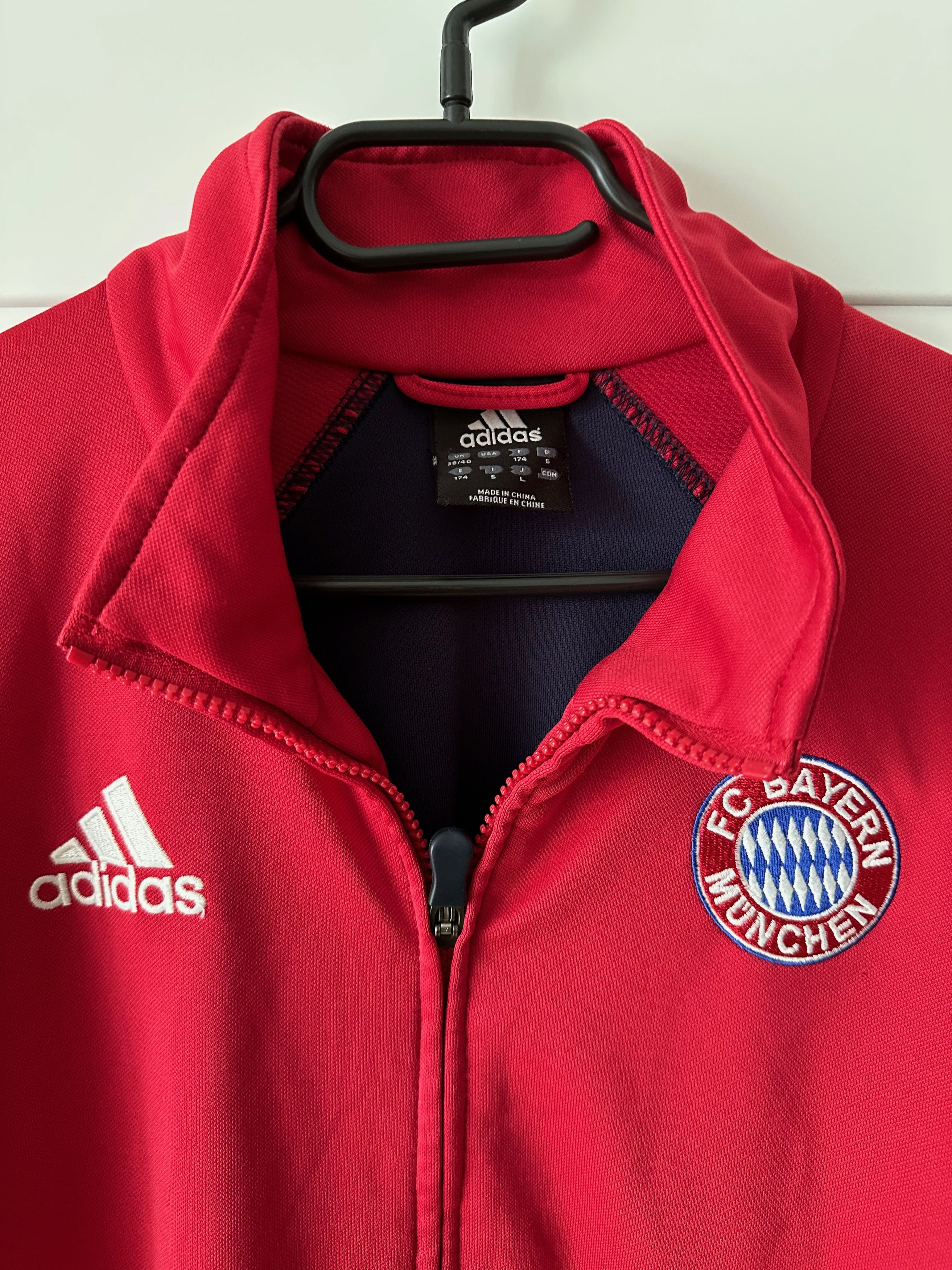Adidas 2003 Adidas Bayern Munchen Munich track top athletic jacket Size US M / EU 48-50 / 2 - 2 Thumbnail