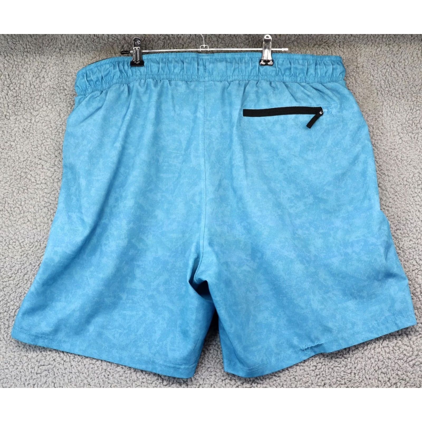 Spyder Spyder Swim Trunks Men XXL Blue Drawstring Striped Beach Surfing Bottom Trunks Mens Shirts/Bottom? Size ONE SIZE - 5 Thumbnail