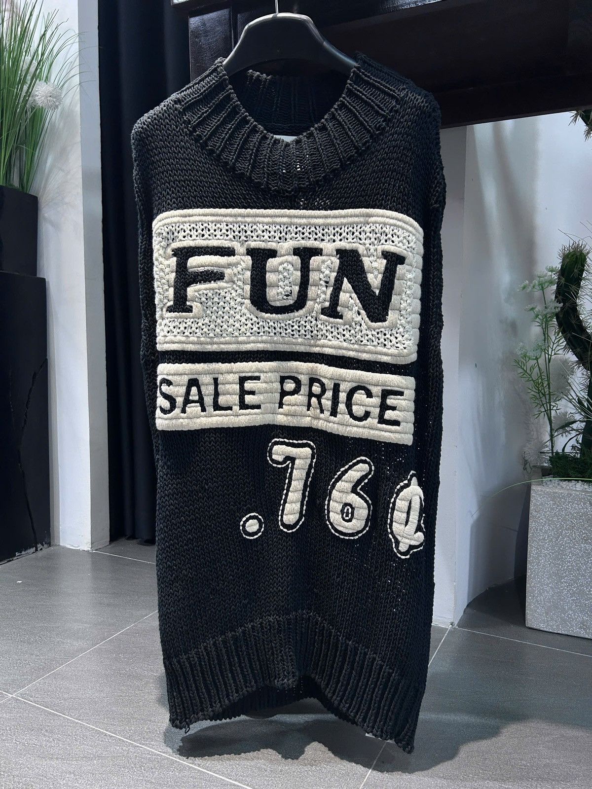 Jil Sander Jil Sander Jil Sander 'Fun chunky' runway knitted vest Size US S / EU 44-46 / 1 - 1 Thumbnail