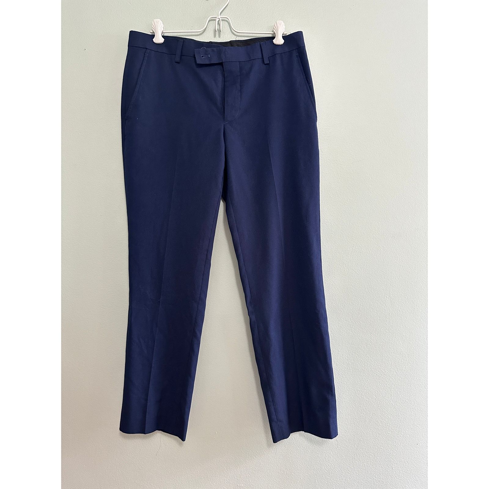 Egara Egara Orange extreme slim fit navy suit size 38S Size 38S - 4 Thumbnail