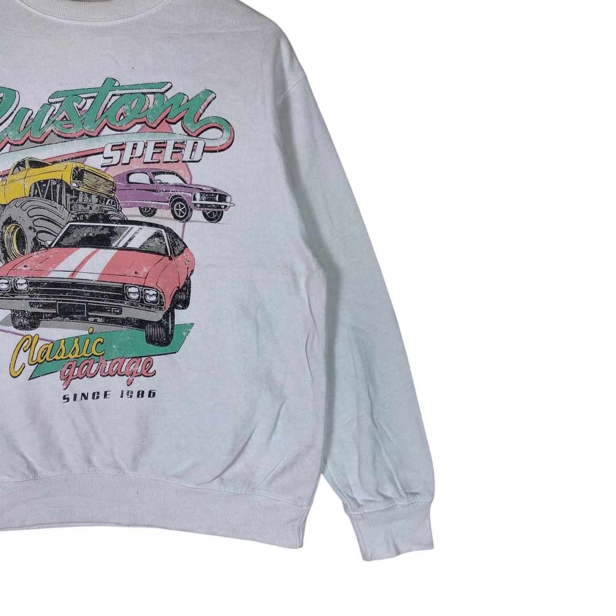 Forever 21 Vintage Forever 21 Custom Speed Pullover Jumper Sweatshirt Size US M / EU 48-50 / 2 - 4 Thumbnail