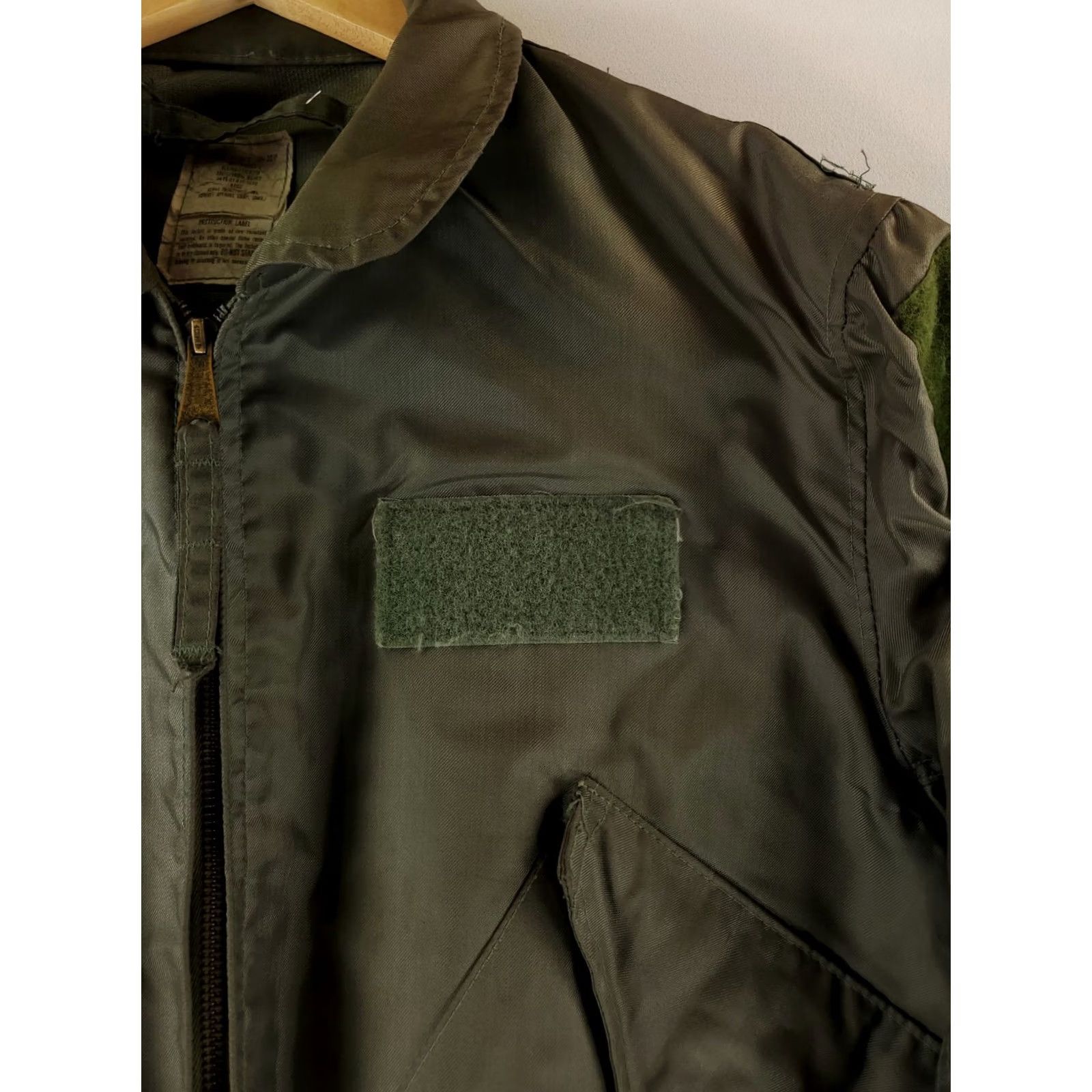 Alpha Industries Alpha Industries USAF Flyers Jacket 100% Nomex CWU-36/P Sage Green Bomber Jacket L Men Green Size US L / EU 52-54 / 3 - 6 Thumbnail