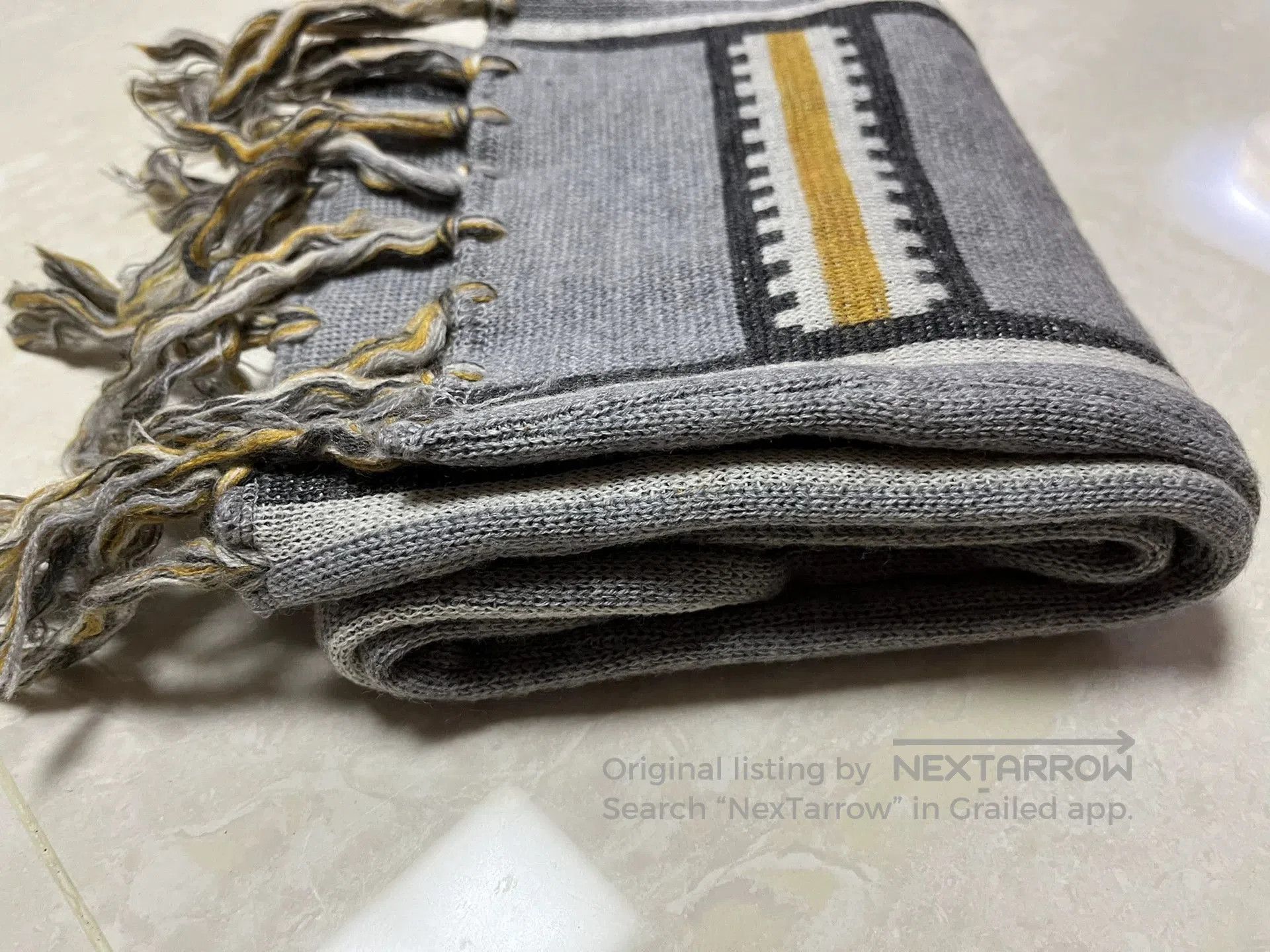 The Flat Head The Flat Head Wool Scarf. Size ONE SIZE - 4 Thumbnail