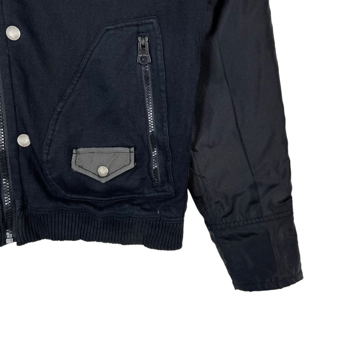 Diesel 🔥 DIESEL DOUBLE COLAR RIDER MOTO HYBRID JACKET Size US M / EU 48-50 / 2 - 7 Thumbnail