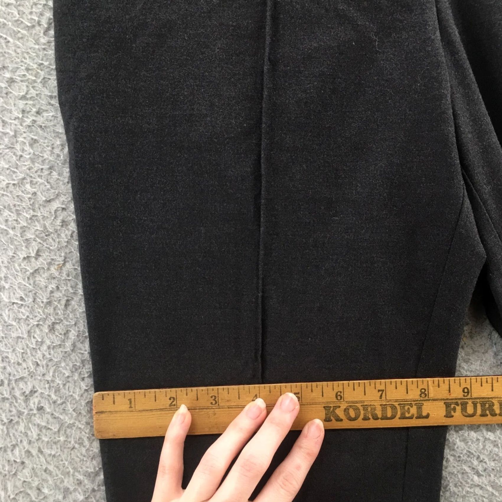 Worthington Worthington Dress Pants Womens Petite 6 Black Stretch Trousers Pants Slim Skinny 28x28 NEW Ladies Size 28" / US 6 / IT 42 - 7 Thumbnail