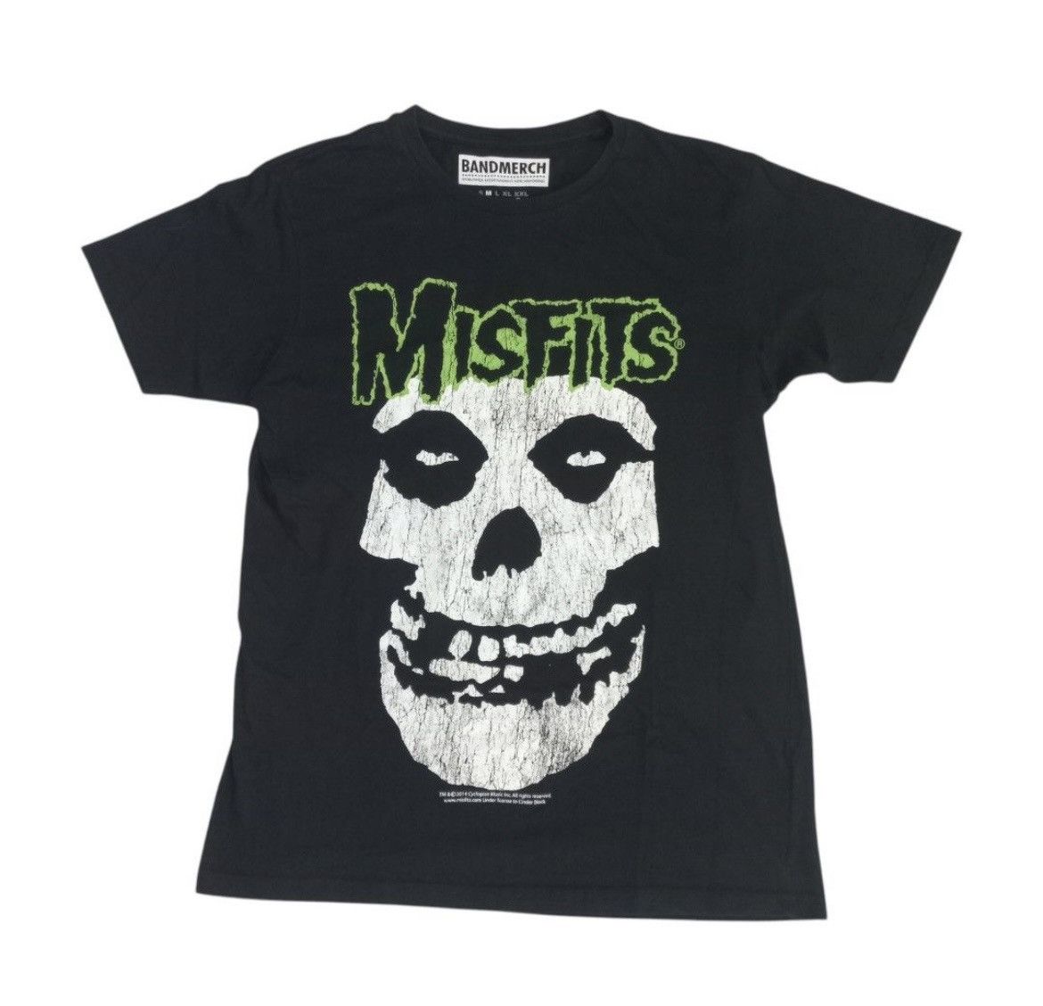 Band Tees Vintage 213 Misfits big skull Tshirt Band Merch Size US M / EU 48-50 / 2 - 1 Thumbnail