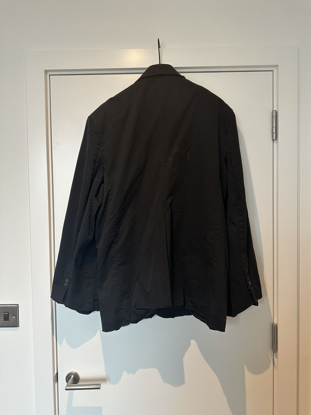 Balenciaga Balenciaga brooch destroyed Jacket | Grailed 