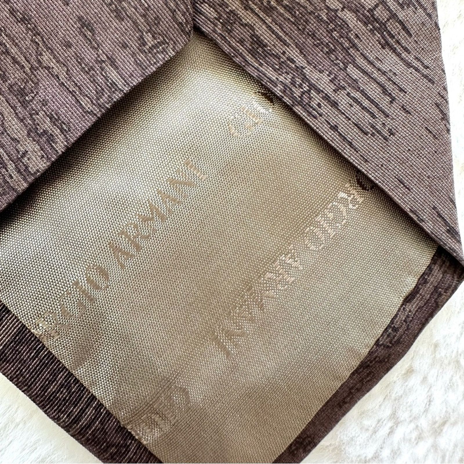 Armani Collezioni NWT!! Armani Collezione men silk tie Retail 225$ Size ONE SIZE - 6 Thumbnail