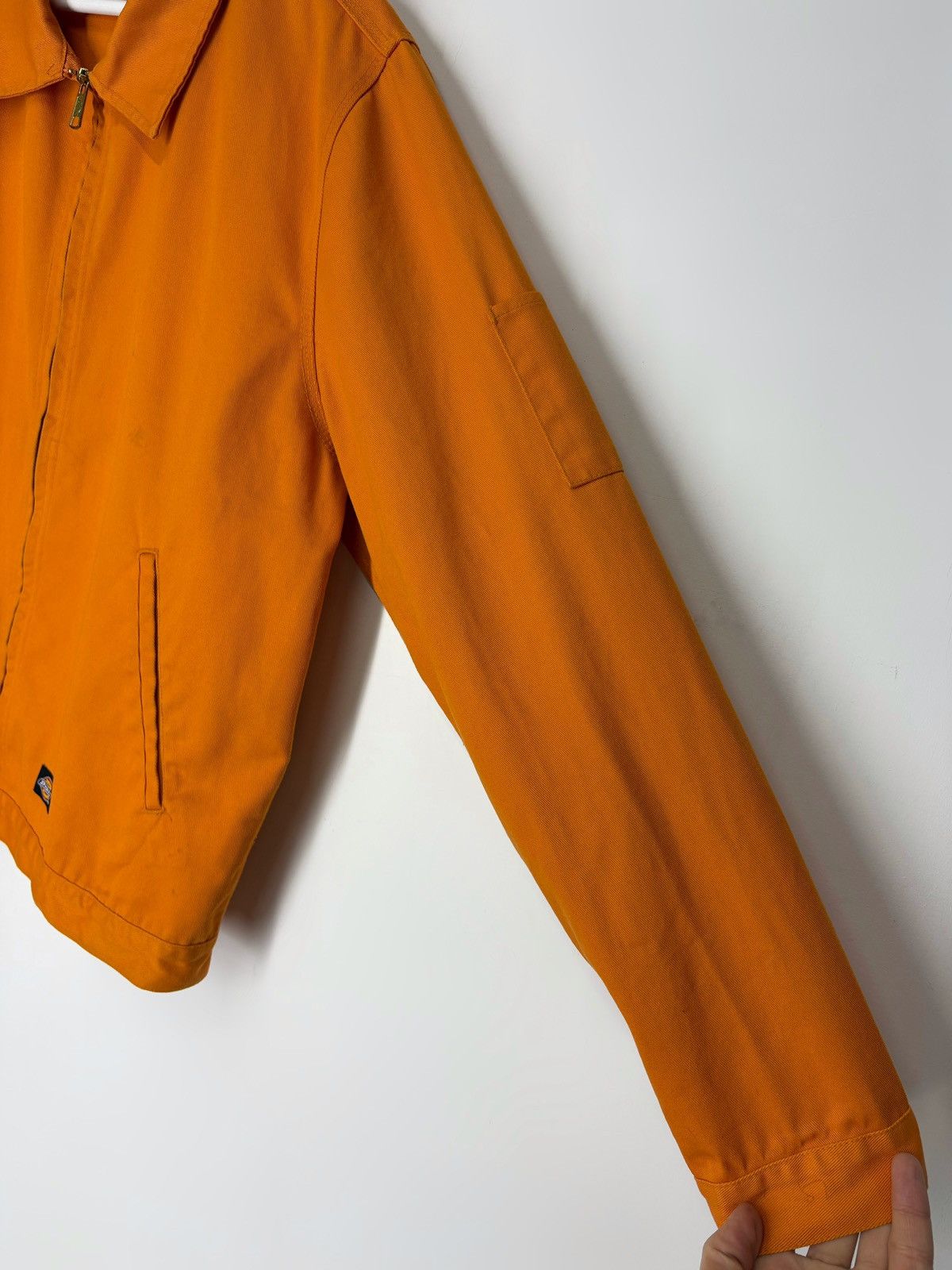Dickies Vintage 90s Dickies Work Jacket Orange Cotton Size US L / EU 52-54 / 3 - 8 Thumbnail