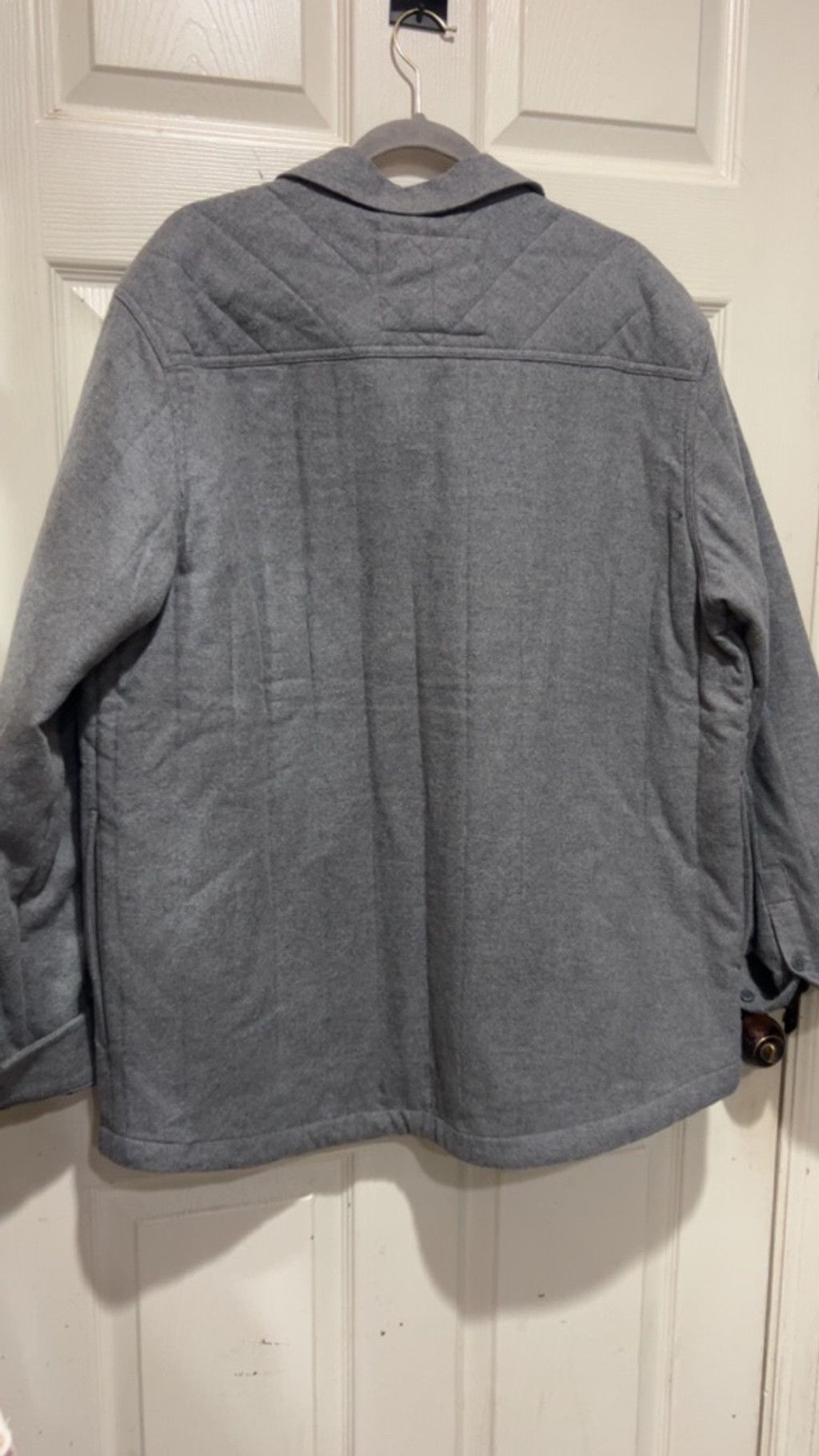 Other Men's HAWX Gray Lightweight Shirt Jacket L with Black Lining Size US L / EU 52-54 / 3 - 5 Thumbnail