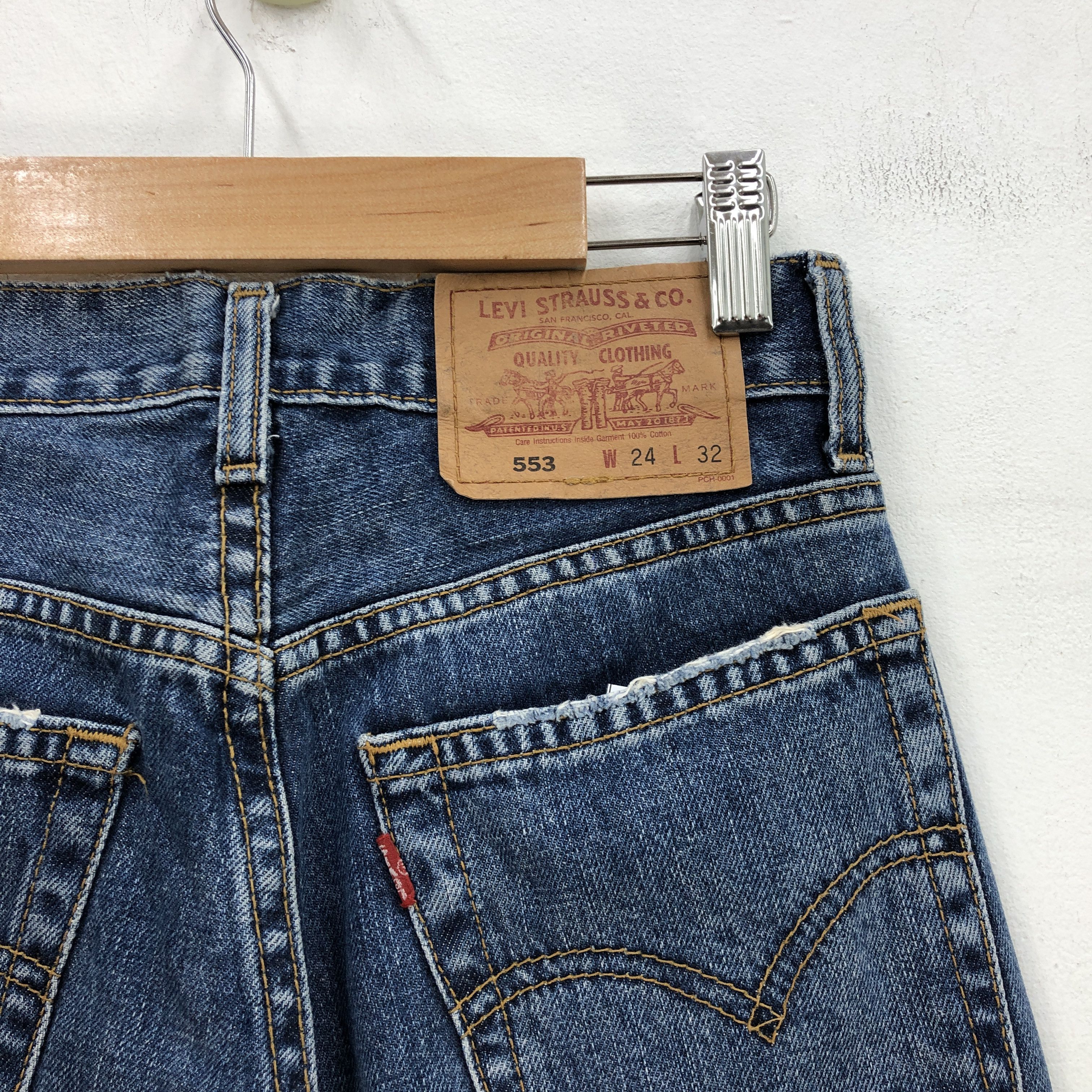 Levi's Vintage Levis Stonewash Jeans Levi's Faded Light Wash Denim Size 26" / US 2 / IT 38 - 5 Thumbnail