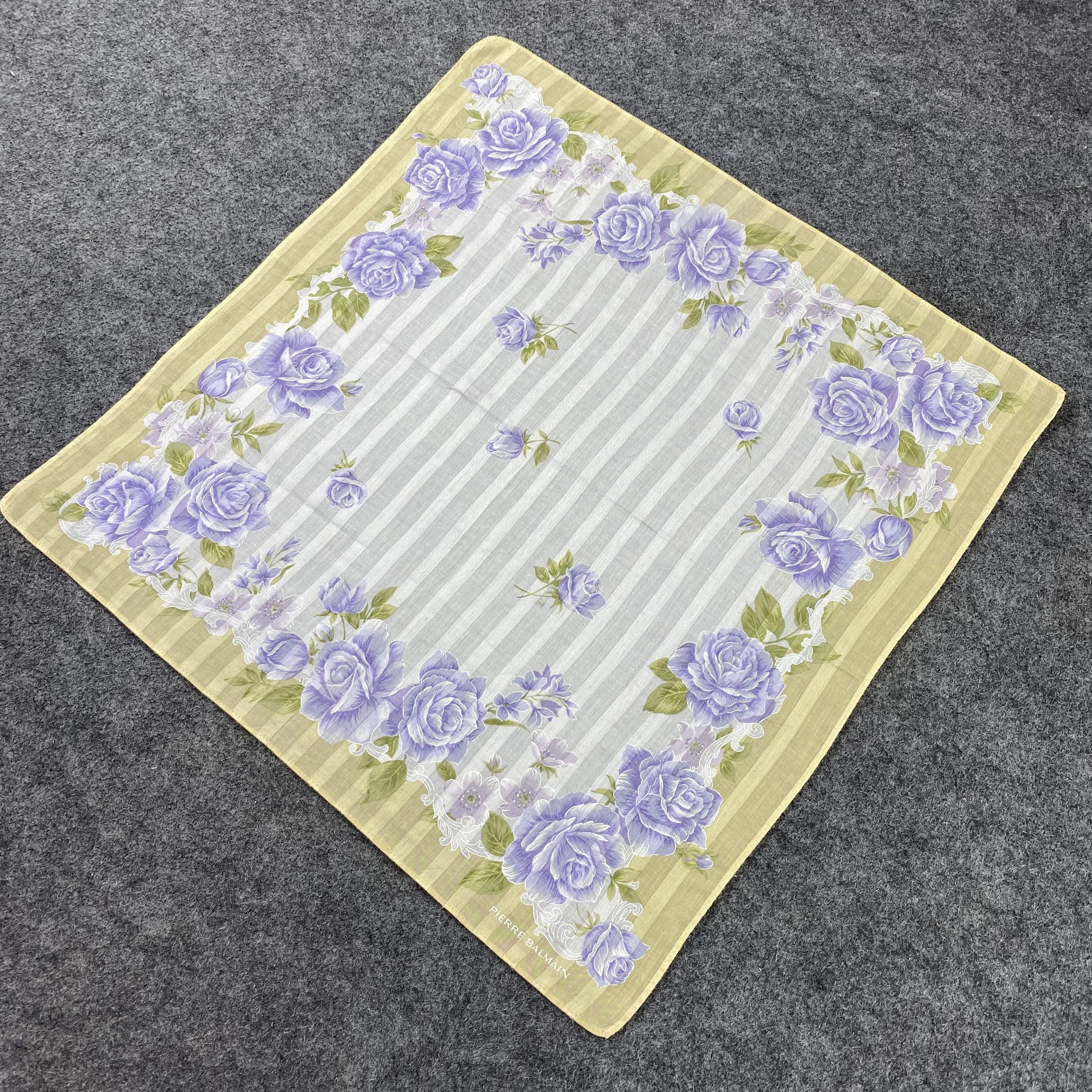 Pierre Balmain Pierre Balmain Handkerchief / Bandana / Neckerchief -B682 Size ONE SIZE - 4 Thumbnail