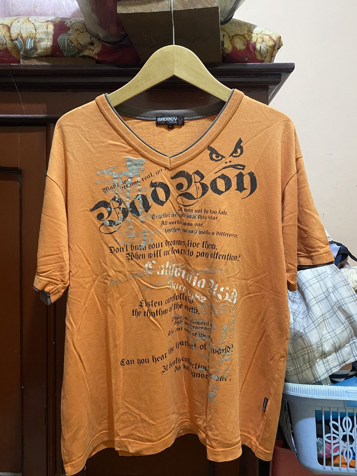Hysteric Glamour × If Six Was Nine × Le Grande Bleu (L.G.B.) vintage Japanese poem badboy U.S.A since 1982 Size US L / EU 52-54 / 3 - 1 Thumbnail