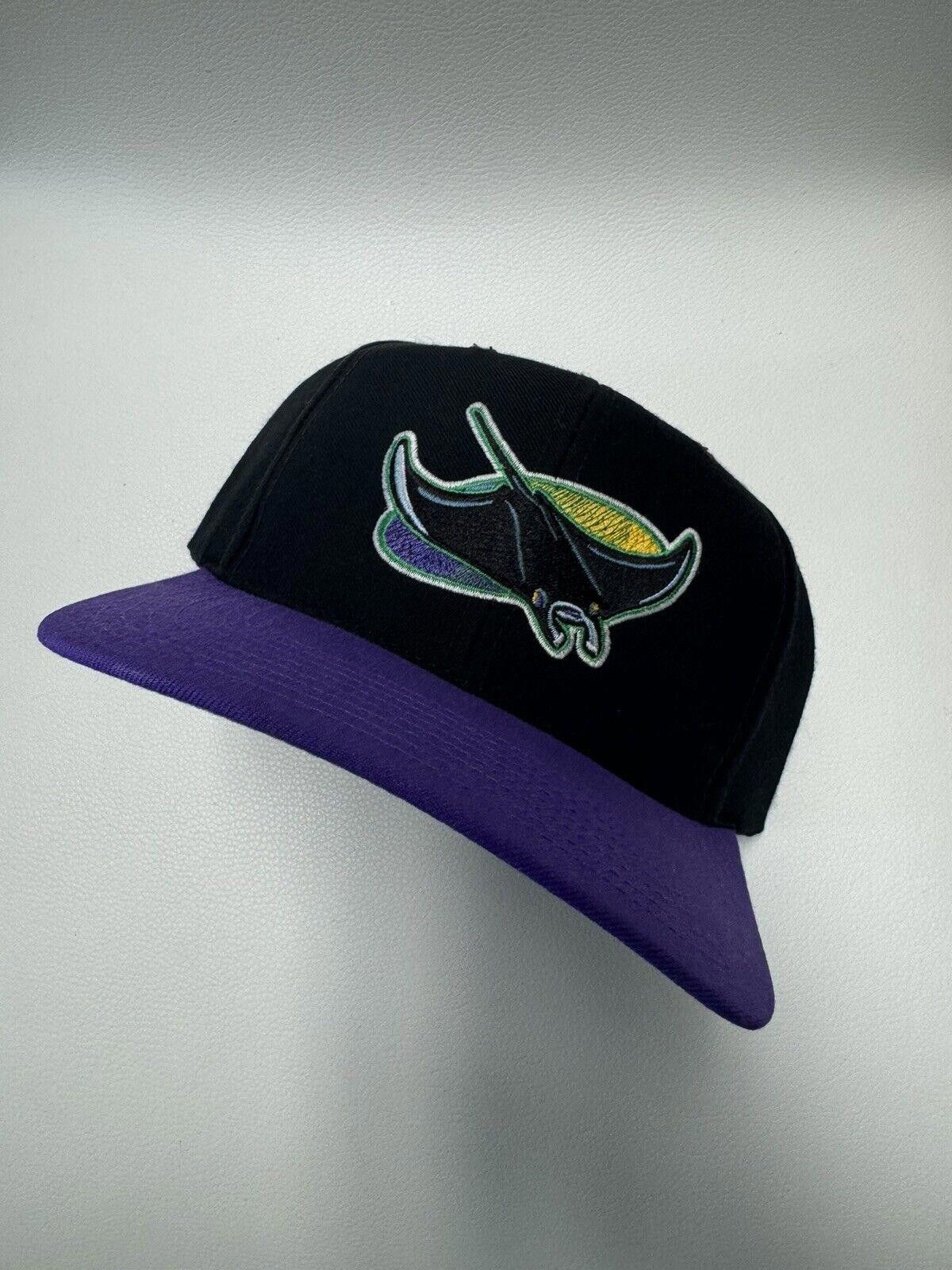 MLB × Vintage Vintage Wool MLB Tampa Devil Rays SnapBack Hat Size ONE SIZE - 4 Thumbnail