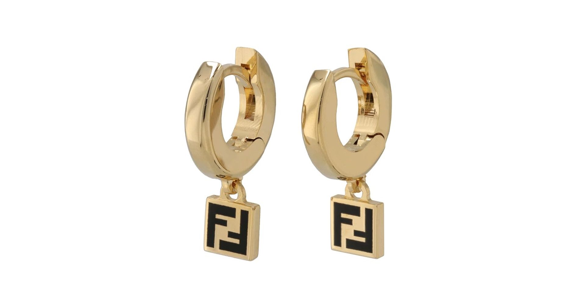 Fendi o1s1wg110925 Size:OS/Forever Fendi Earrings in Golden Size ONE SIZE - 1 Preview