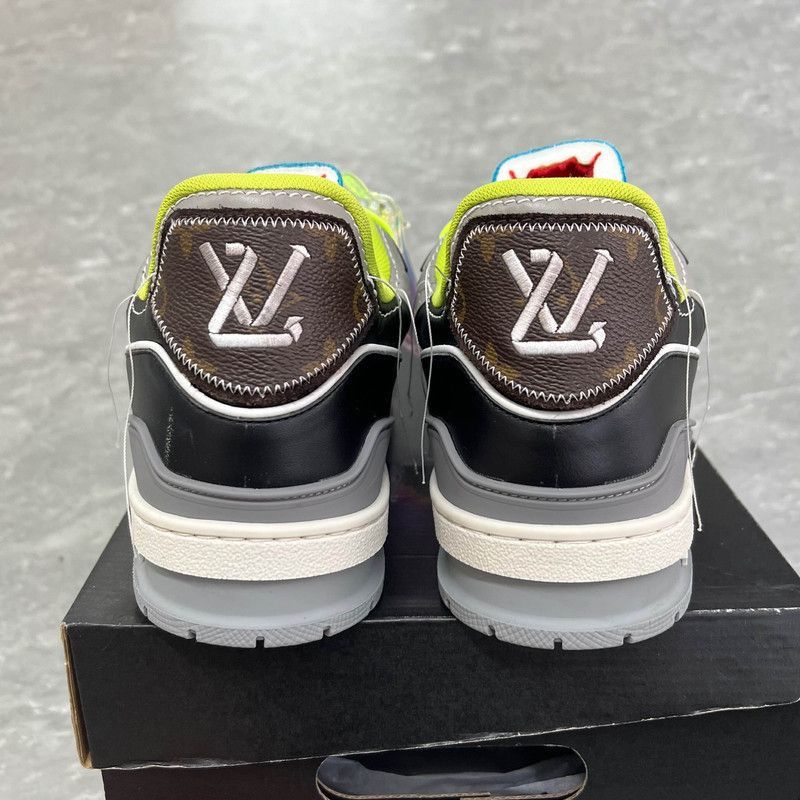 Louis Vuitton Louis Vuitton Trainer Low Top Fashion Sneakers -2508 Size US 8 / EU 41 - 2 Thumbnail