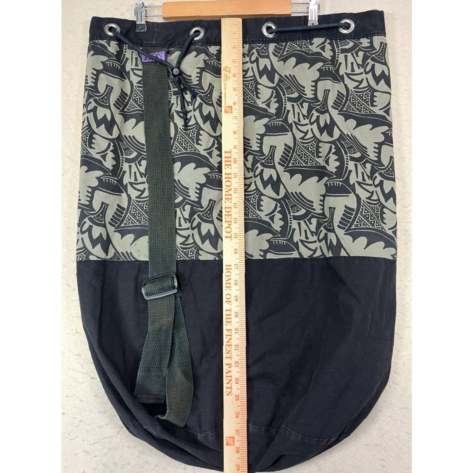 Vintage VINTAGE Bula Canvas Sack Bag Shoulder Strap 29x20 Made In USA See Pics Size ONE SIZE - 3 Thumbnail