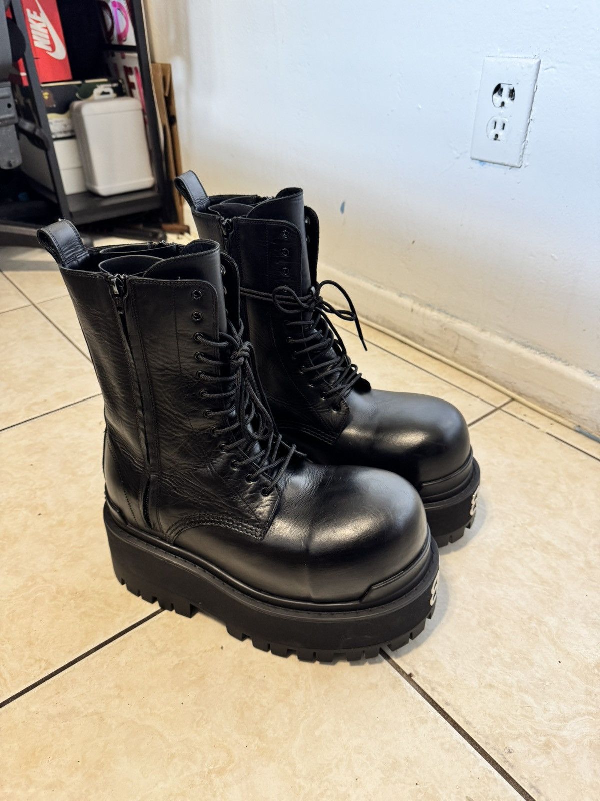 Balenciaga Giant Platform Boot (Men | Grailed