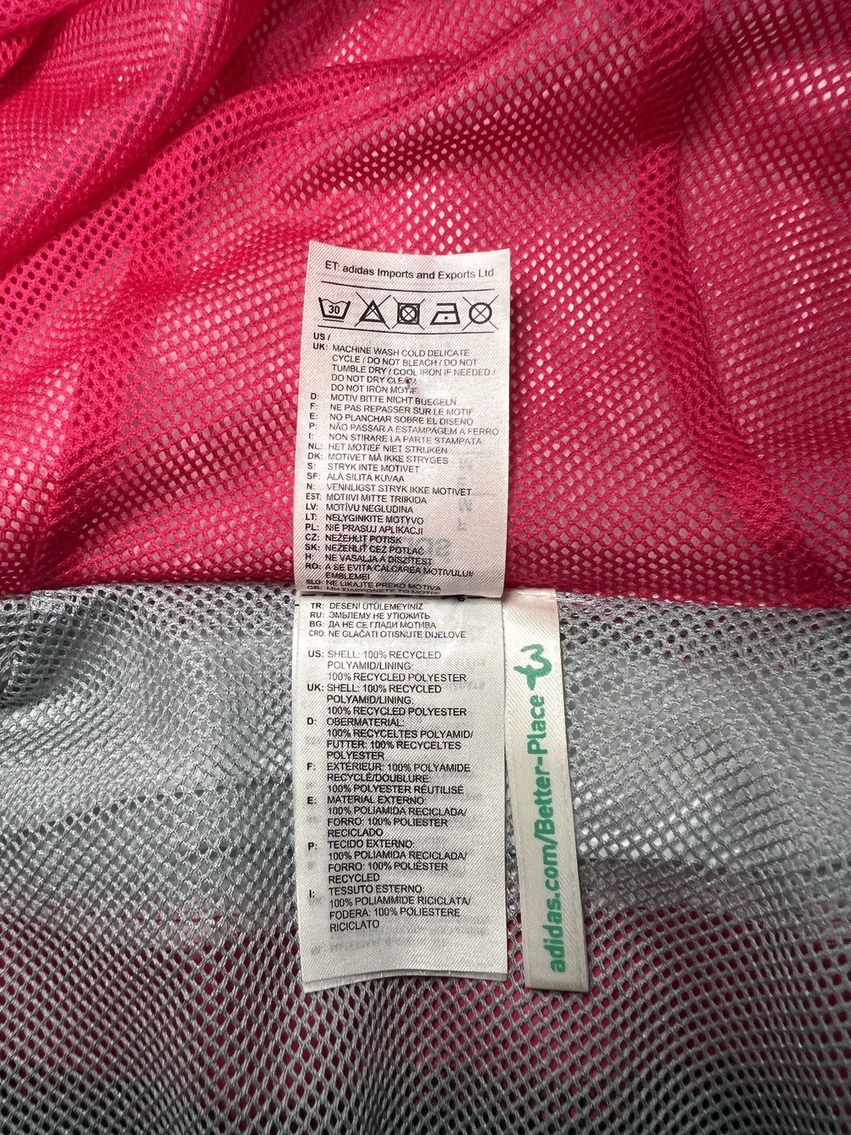 Adidas Rare Adidas Real Madrid Anthem Jacket White Pink Black M Size US M / EU 48-50 / 2 - 7 Thumbnail