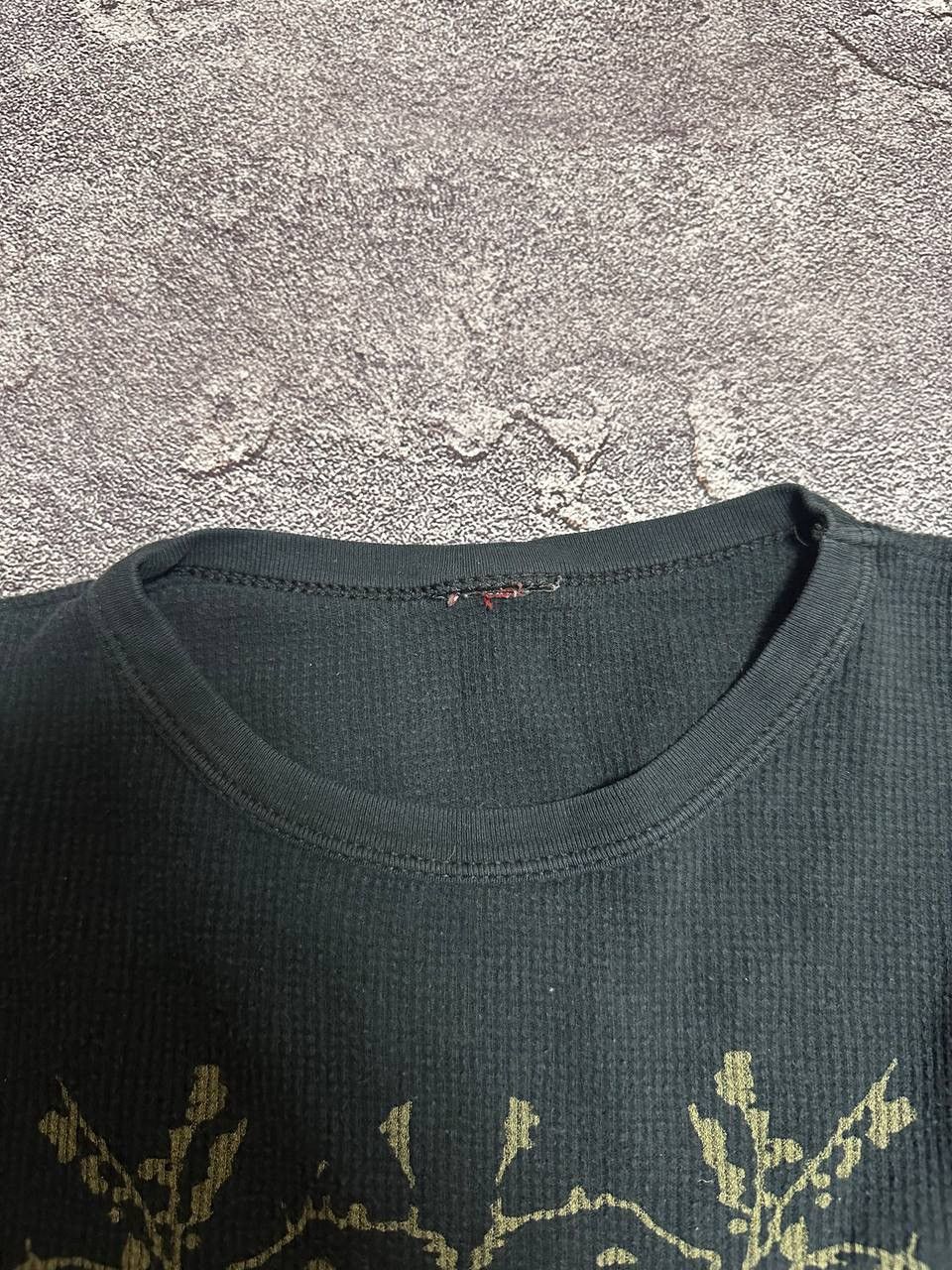 Affliction × Vintage Old Navy Skull Thermal Cyber Y2K Style Long Sleeve Size US M / EU 48-50 / 2 - 10 Thumbnail