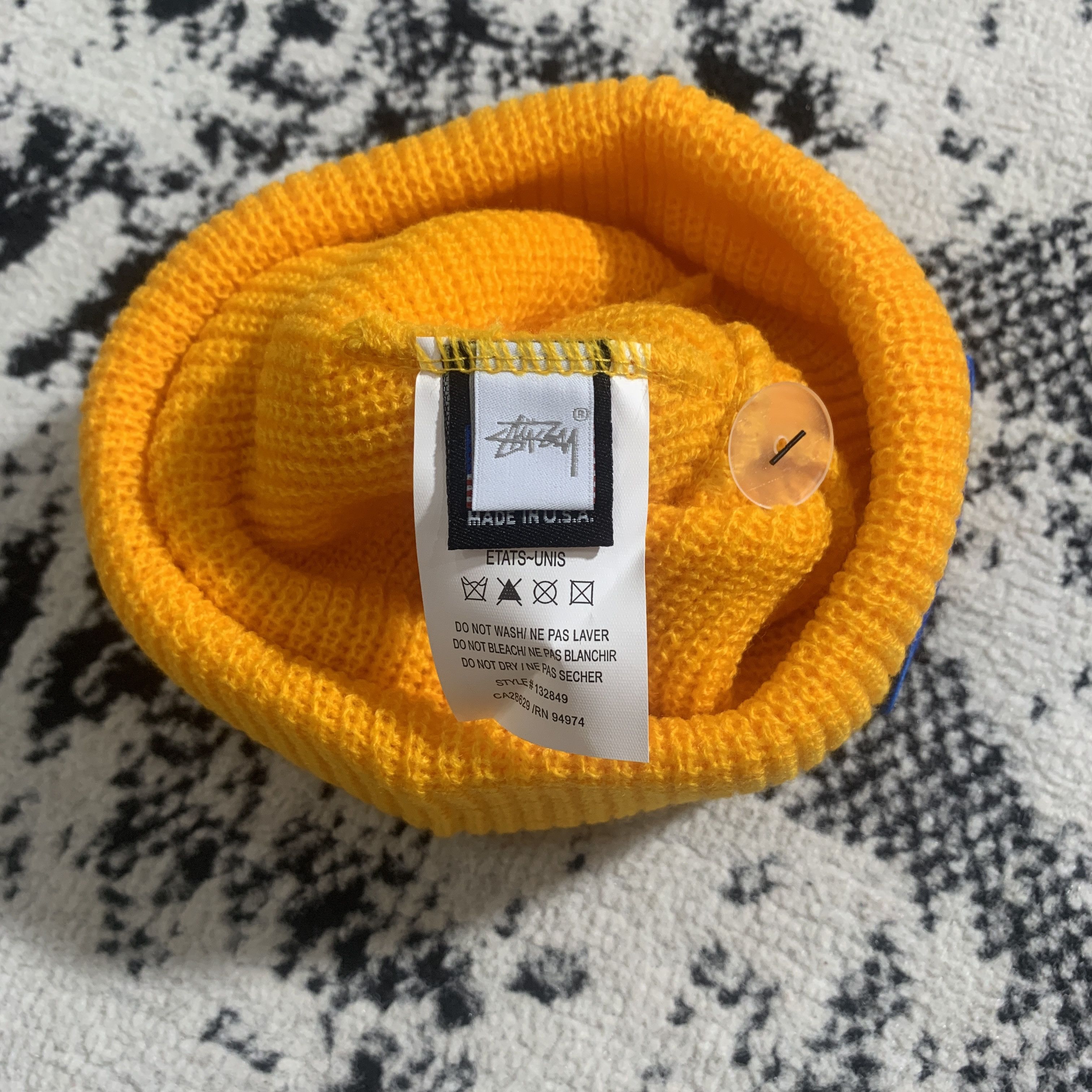 Stussy STUSSY OVAL PATCH CUFF BEANIE Size ONE SIZE - 4 Thumbnail