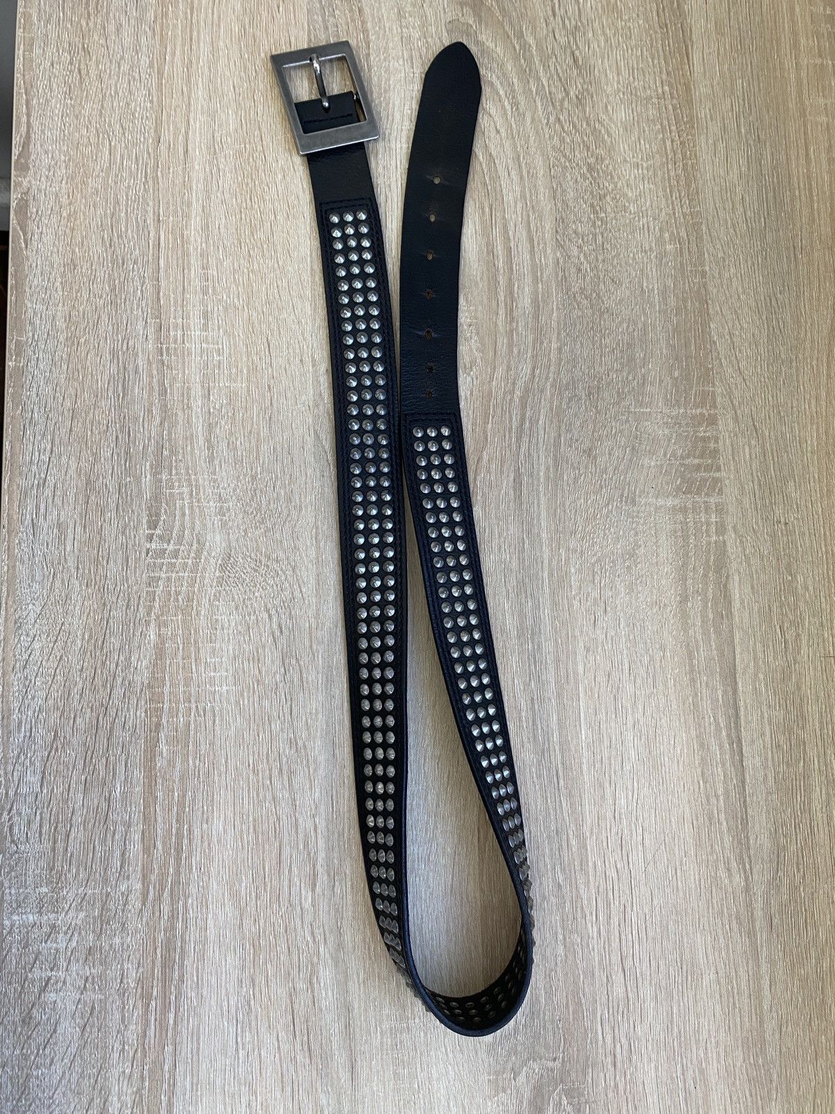 Japanese Brand Vintage 90s Japanese Metal Punk Rock Emo Goth Belt Japan Size ONE SIZE - 2 Thumbnail