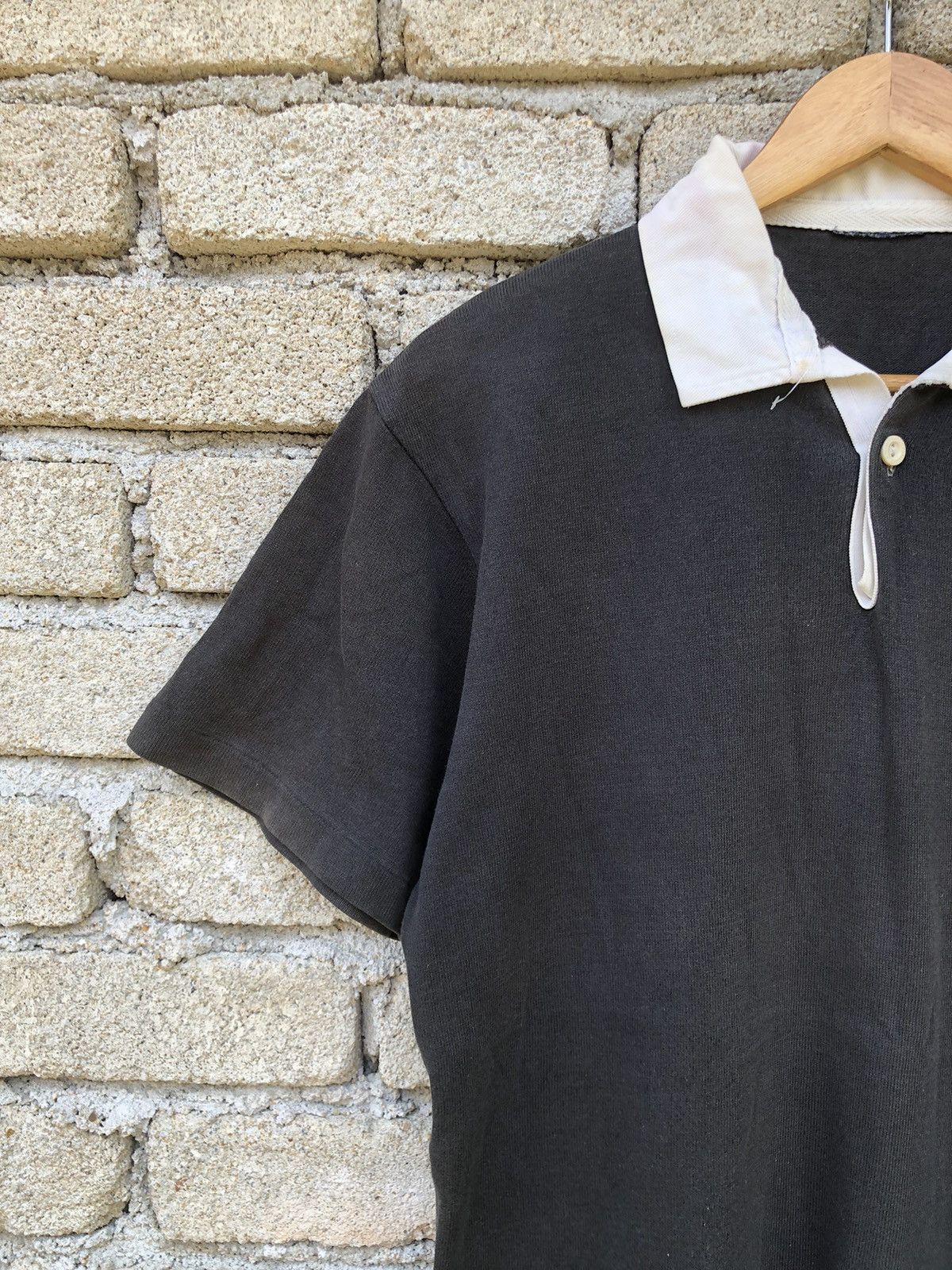 Canterbury of New Zealand Vintage Sunfaded Canterbury Polo Rugby Shirts Size US L / EU 52-54 / 3 - 7 Thumbnail