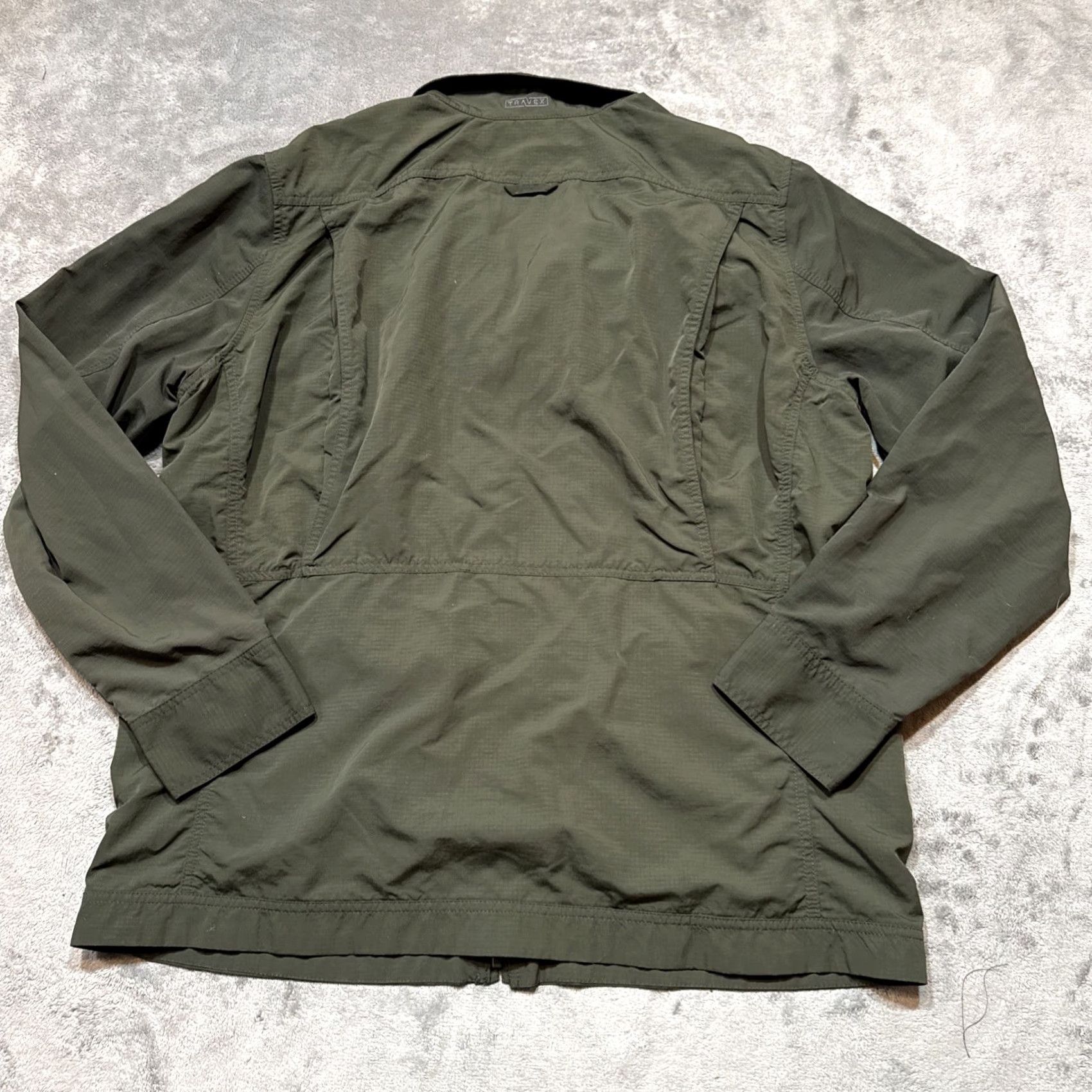 Eddie Bauer Eddie Bauer Travex Jacket Mens Size XL Green Soft Shell Water Resistant Rain Windbreaker Size US XL / EU 56 / 4 - 7 Thumbnail