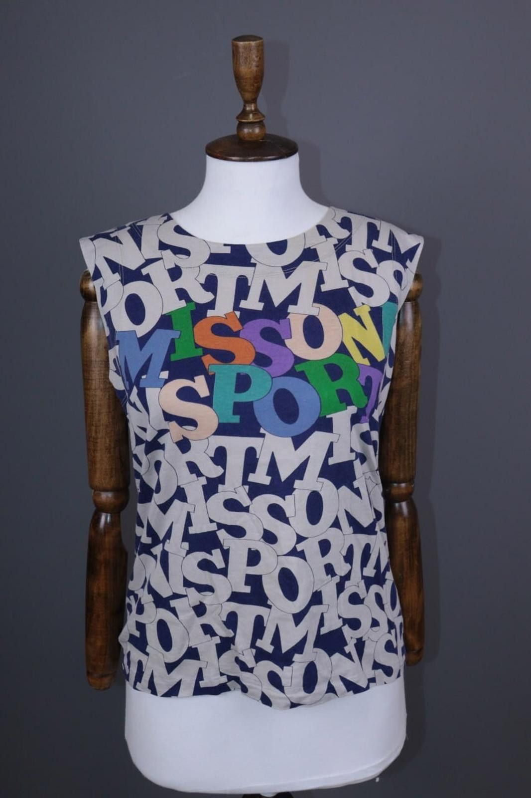 Missoni Missoni Sport Printed Multicolor Sumeer Top Shirt Size M Size M / US 6-8 / IT 42-44 - 1 Thumbnail