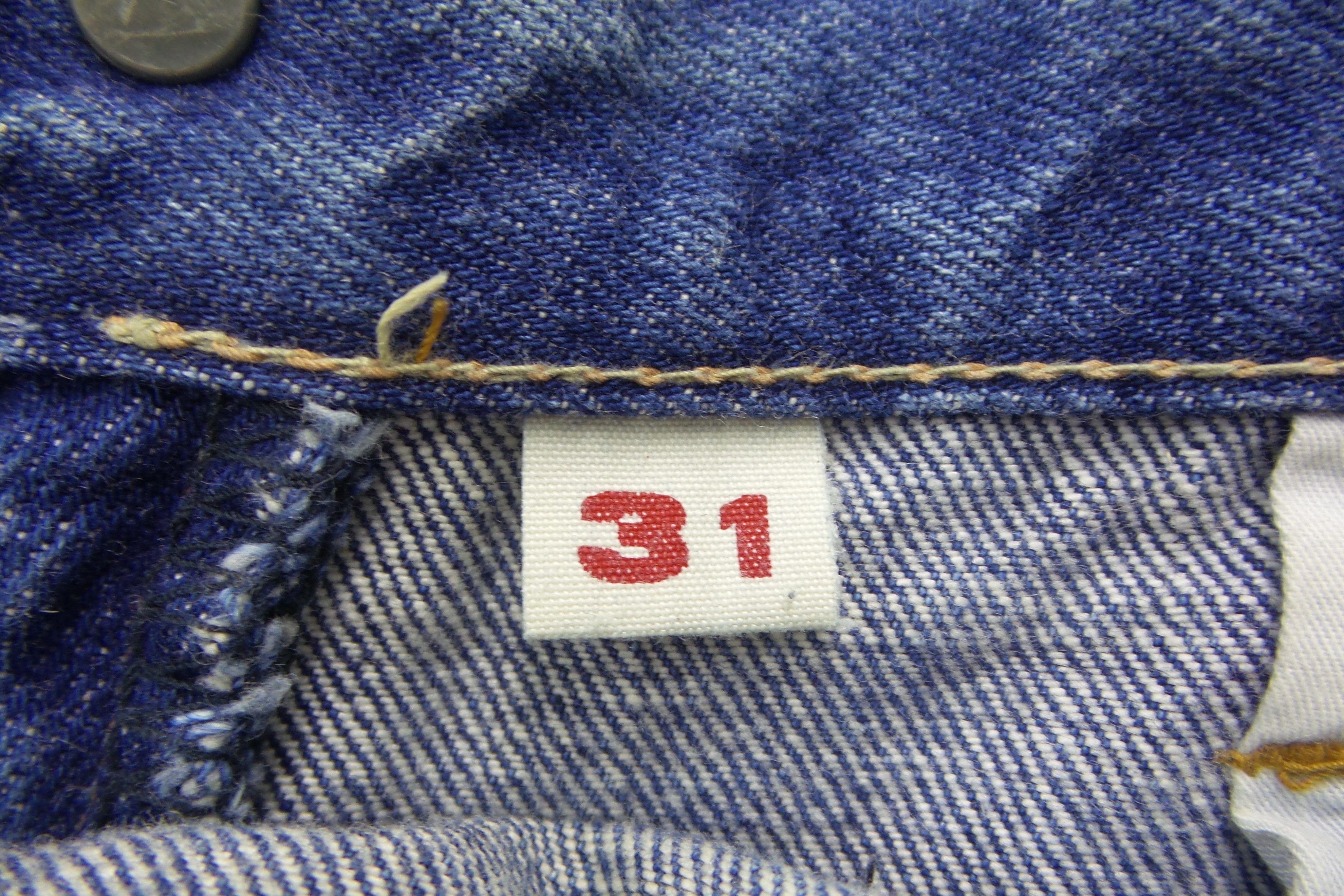 Blue Blue Japan Blue Blue Japan Stonewashed Flare Jeans WxL Size US 31 - 4 Thumbnail