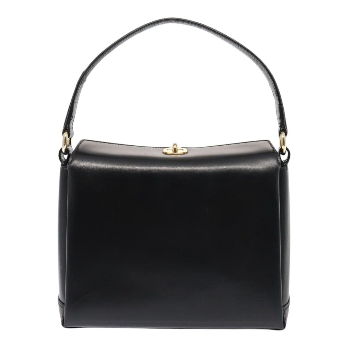 Gucci Black Leather Handbag (Pre-Owned) Size ONE SIZE - 1 Thumbnail