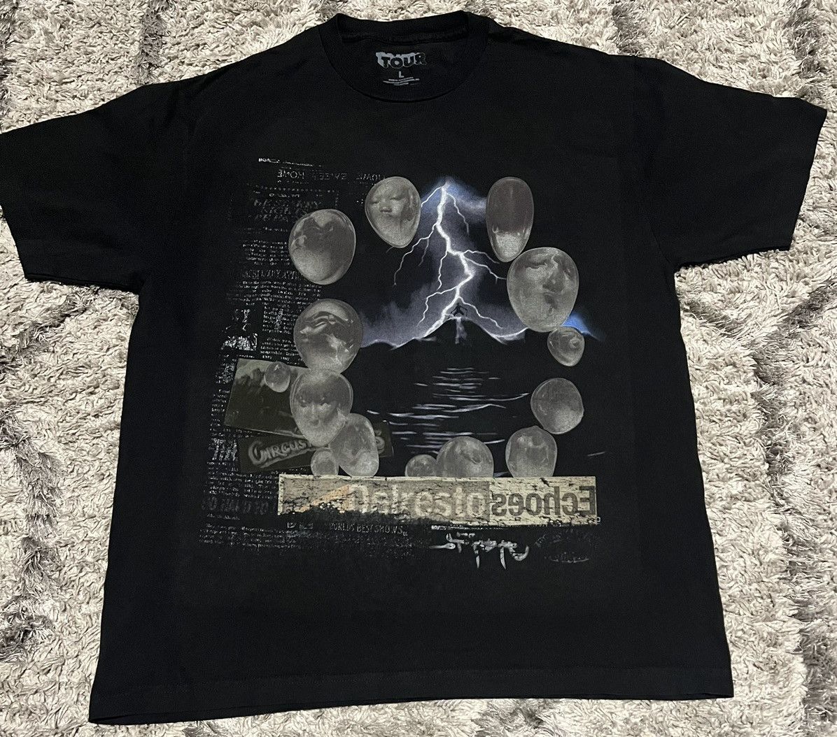Travis Scott Travis Scott Utopia Circus Maximus Merch Delresto Tee Grailed