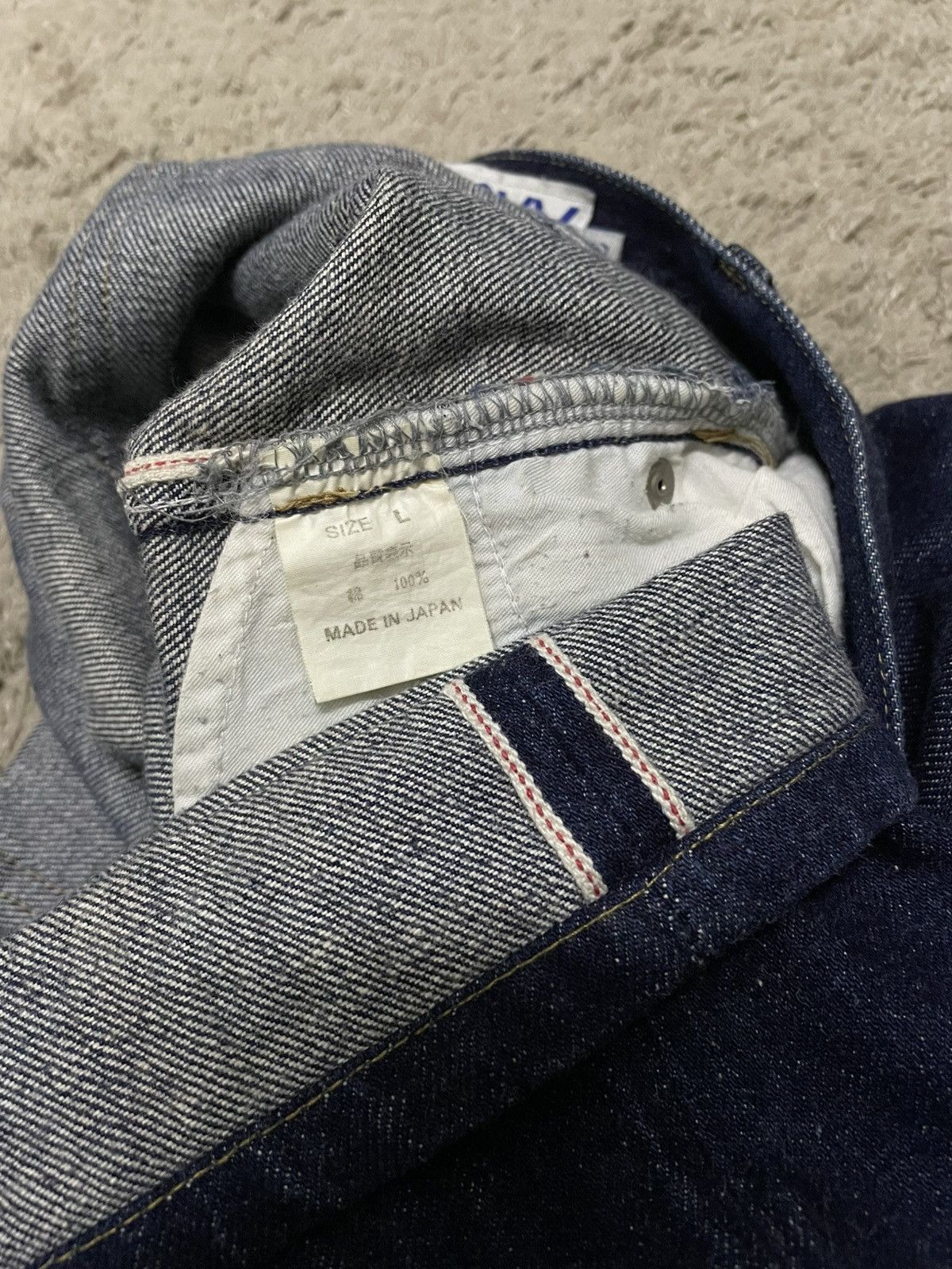 Japanese Brand Selvedge Roxy Quicksilver Jeans Made in Japan Size 31" - 7 Thumbnail