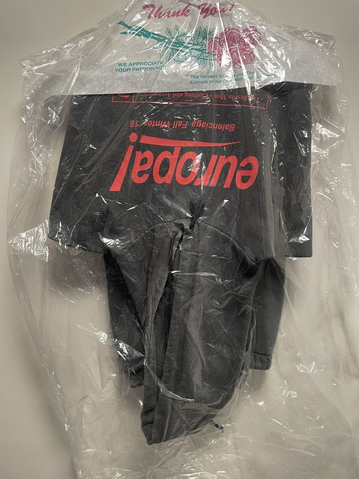 Balenciaga Balenciaga Europa Oversized Hoodie Size US S / EU 44-46 / 1 - 12 Thumbnail