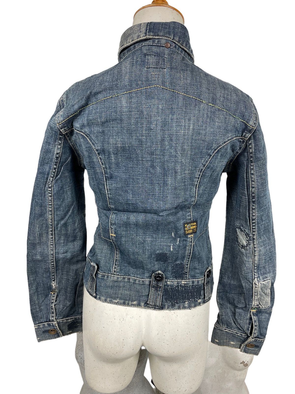 G-Star G-Star Raw Denim Jacket Women Kapital Style Size S / US 4 / IT 40 - 4 Thumbnail